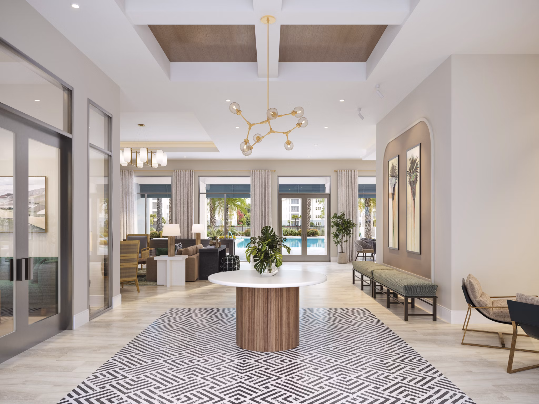 Rendering for Melina Sarasota Apartments