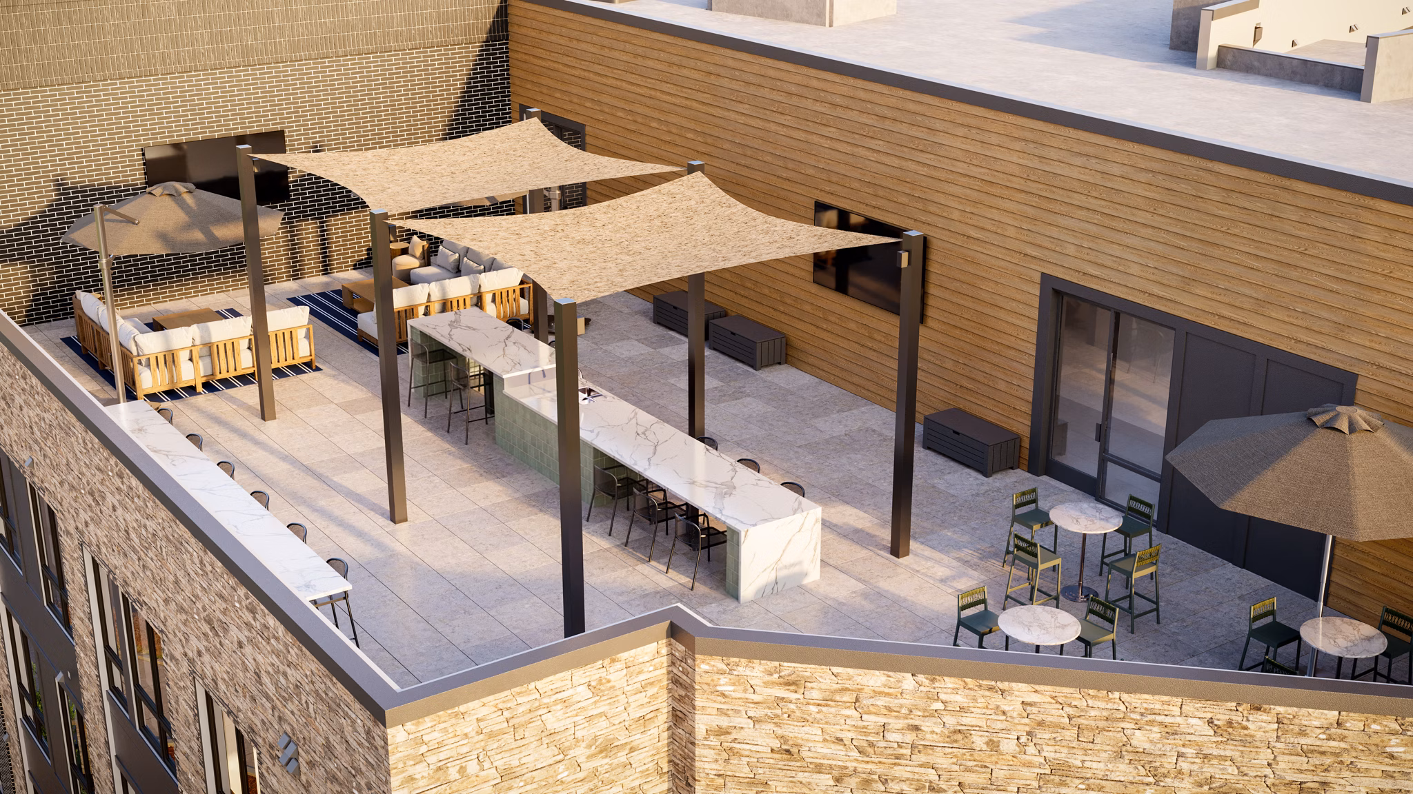 Rendering for The Craig Apartments