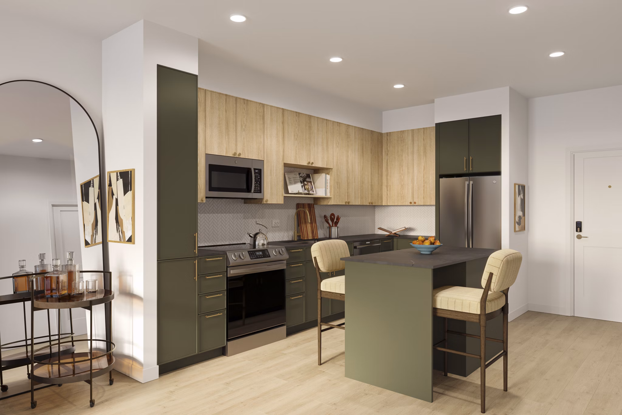 Rendering for The Craig Apartments