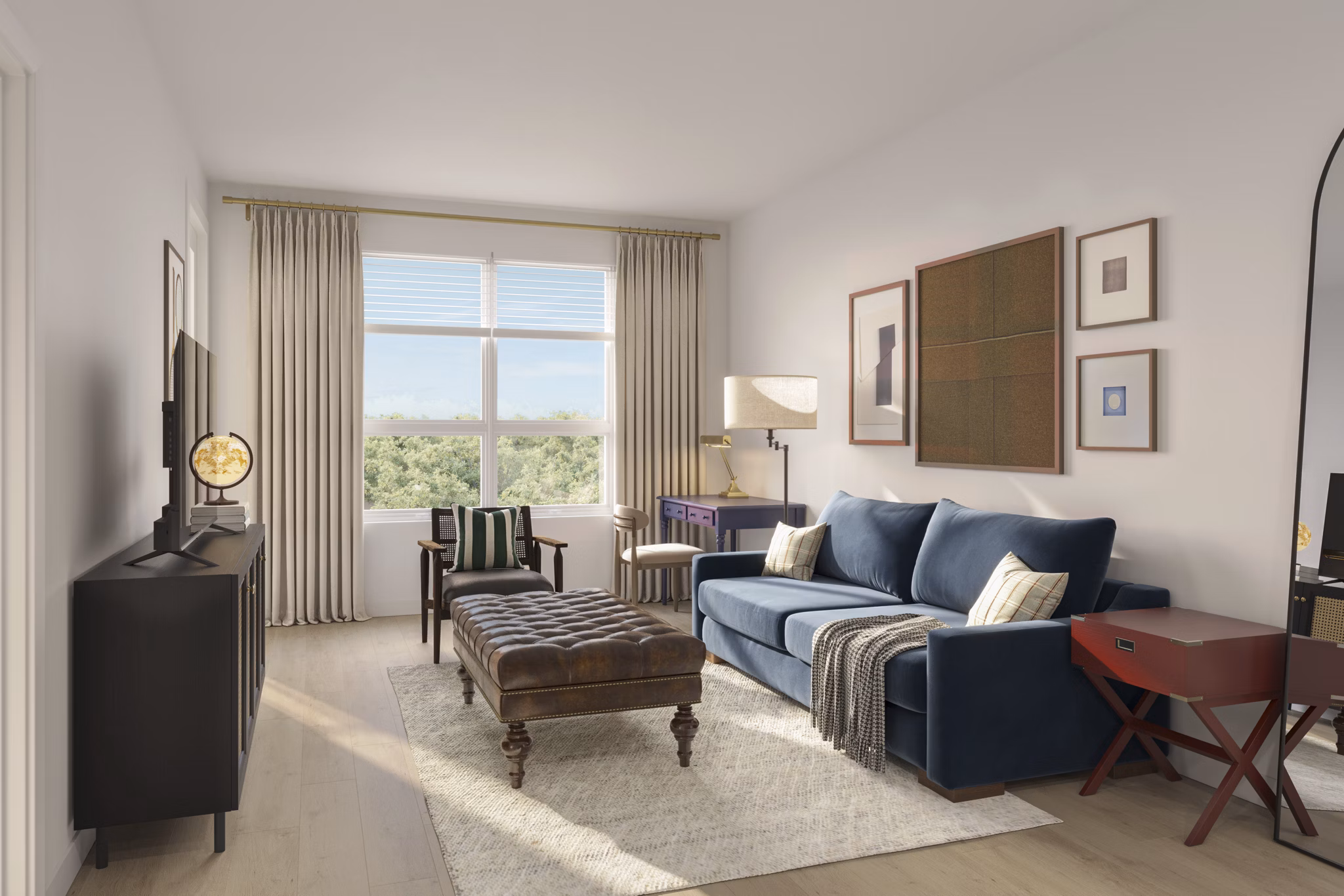 Rendering for The Craig Apartments