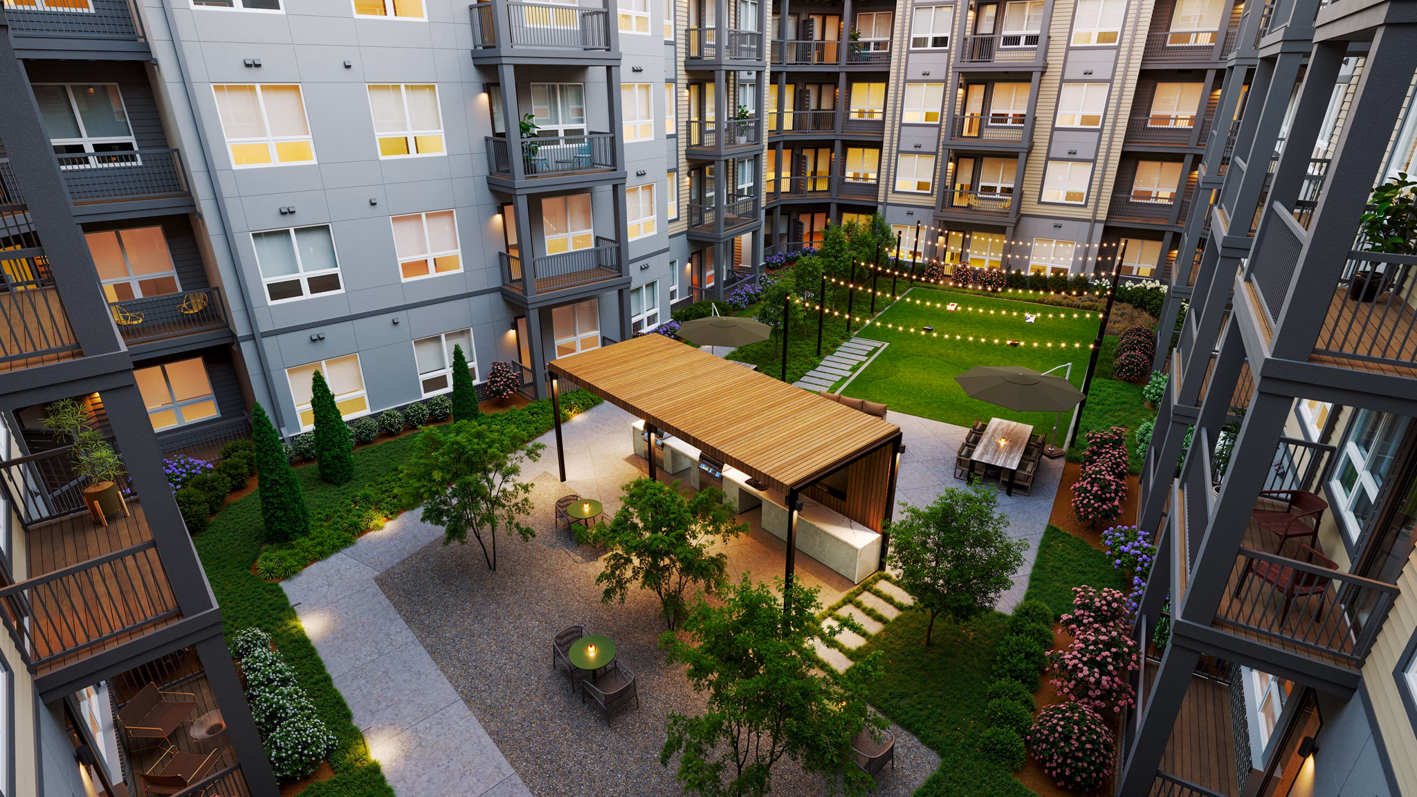 Rendering for The Craig Apartments
