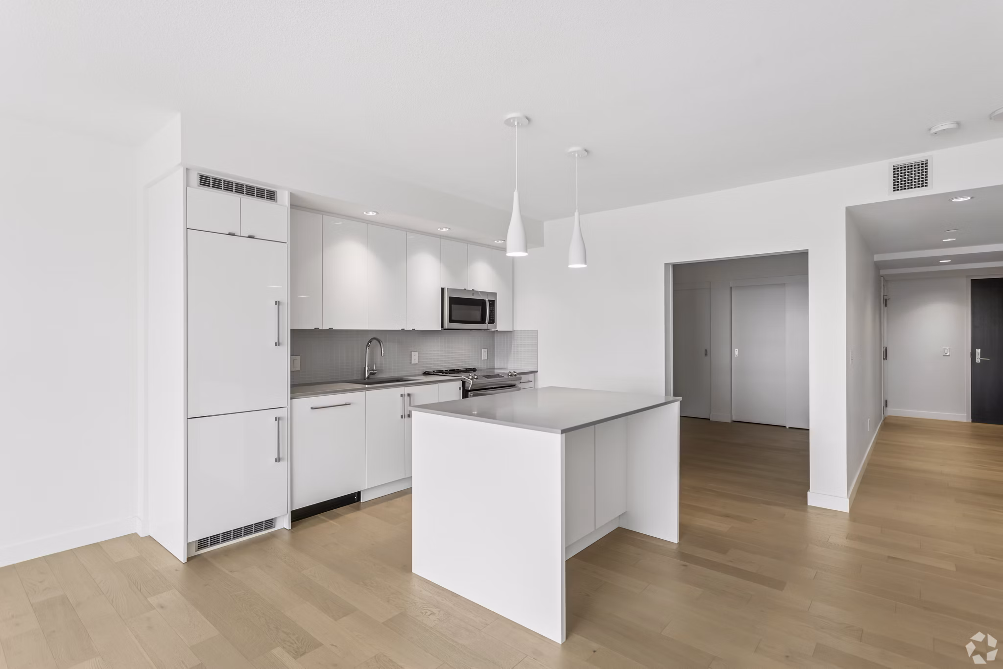 kitchen at SKY Signature Suites Apartments 