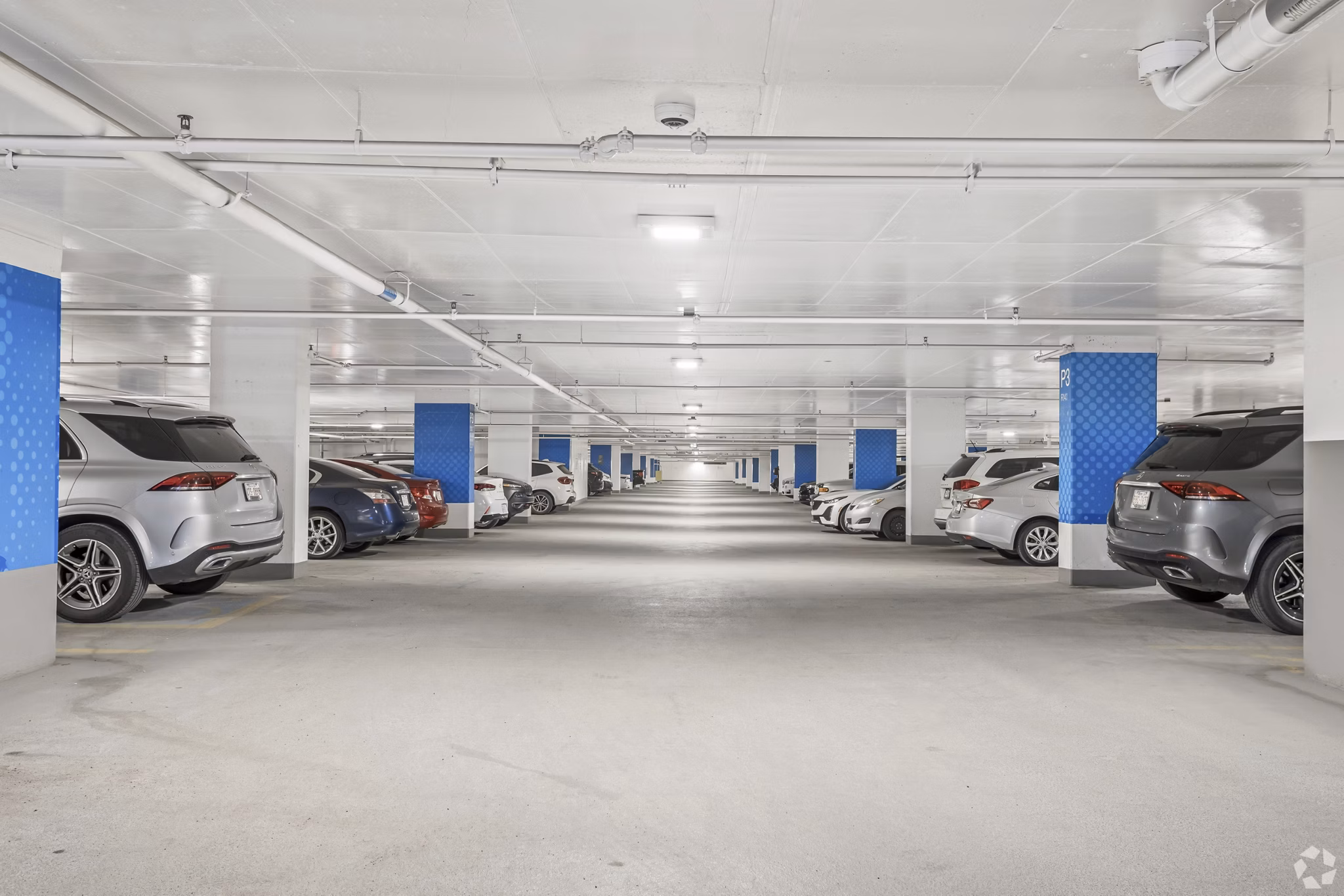 covered parking at SKY Signature Suites Apartments 