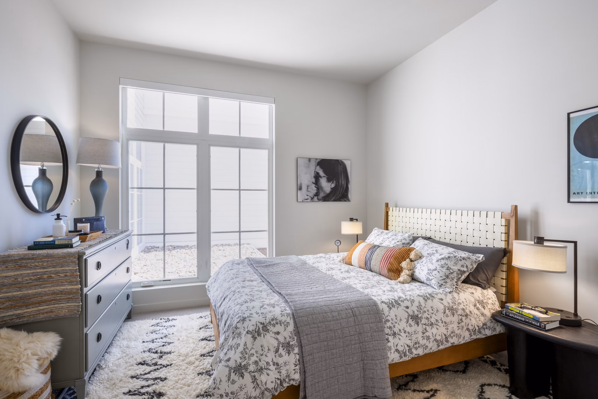 bedroom at The Anchorage Apartments