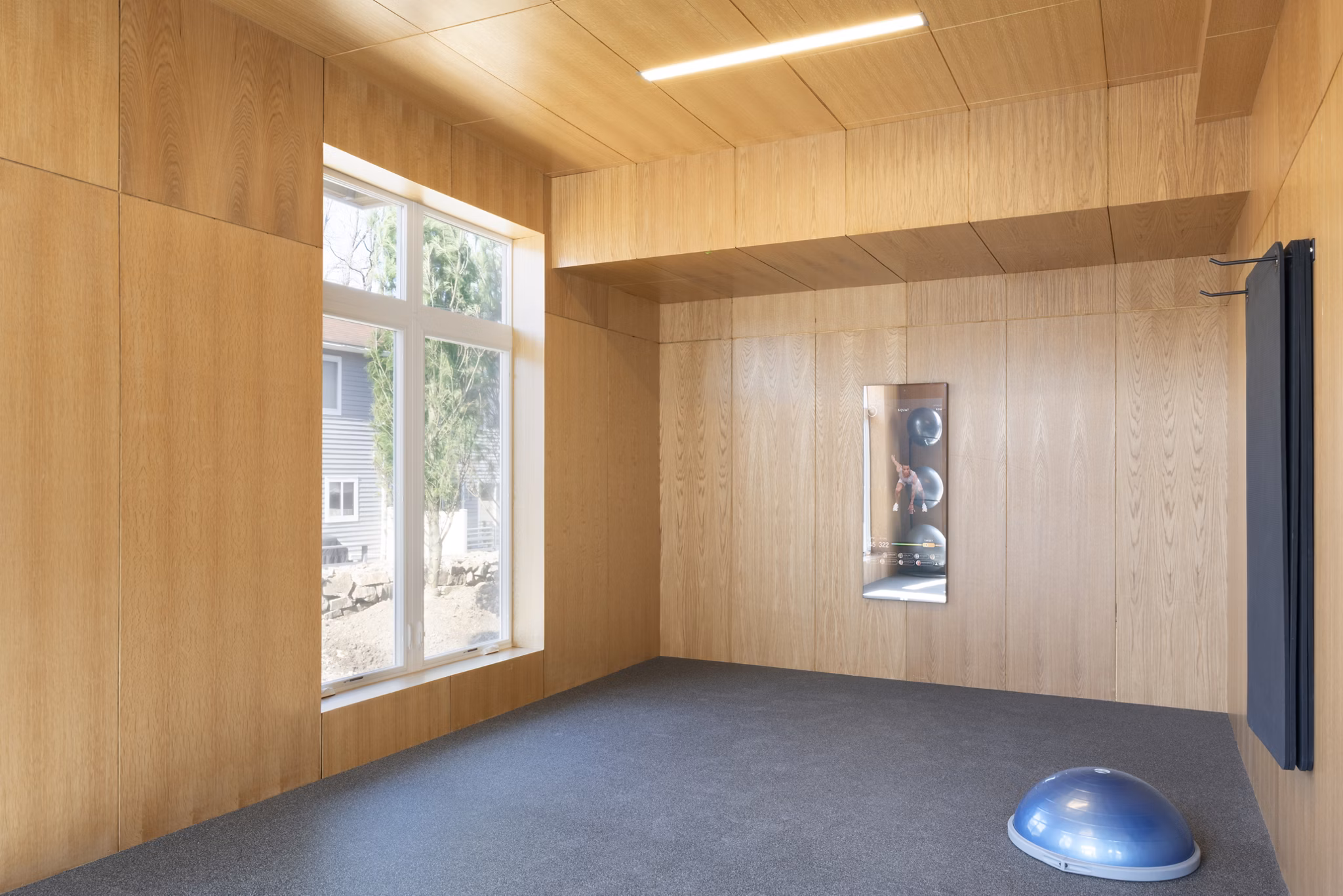 fitness center at The Anchorage Apartments