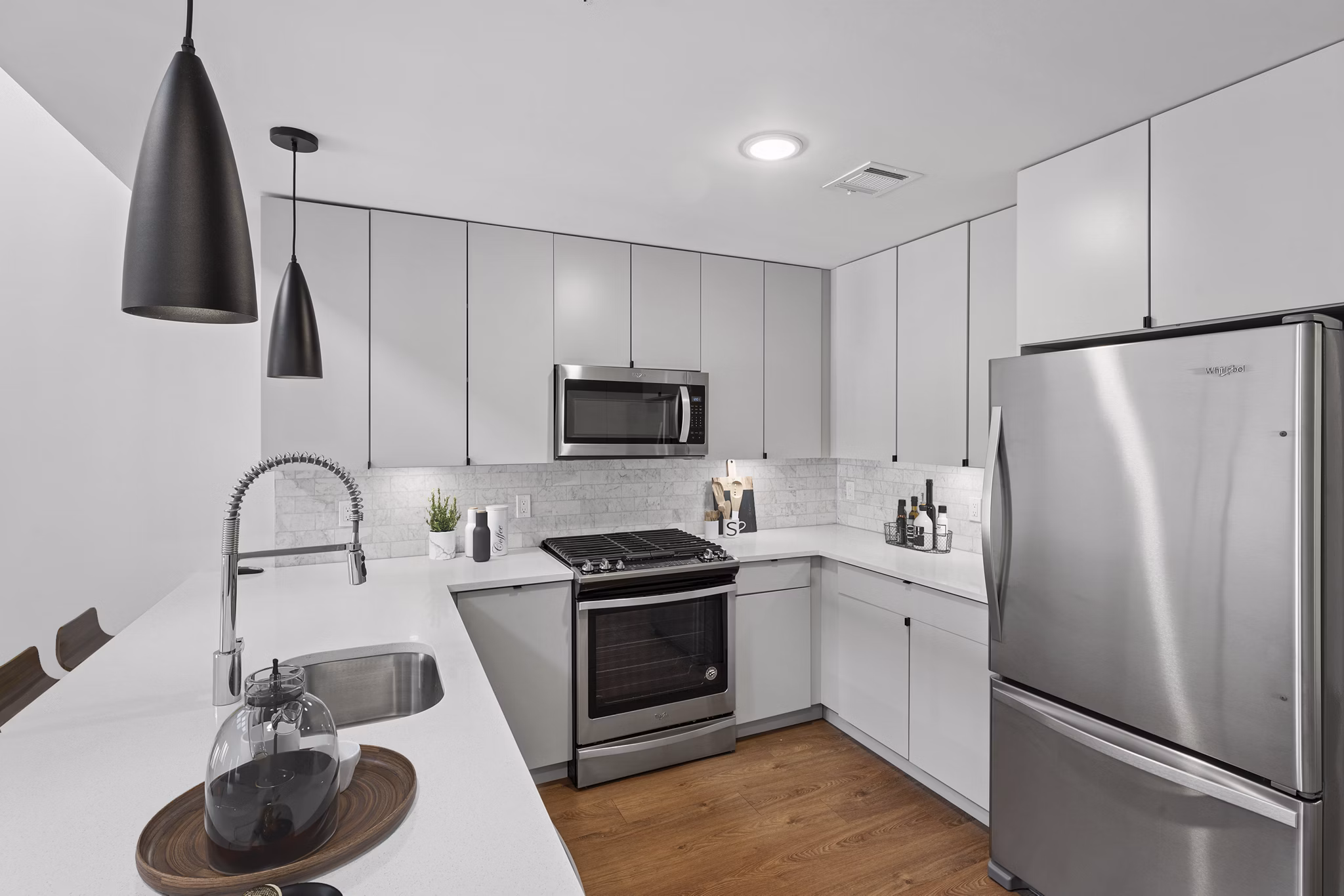 Kitchen at The Anchorage Apartments