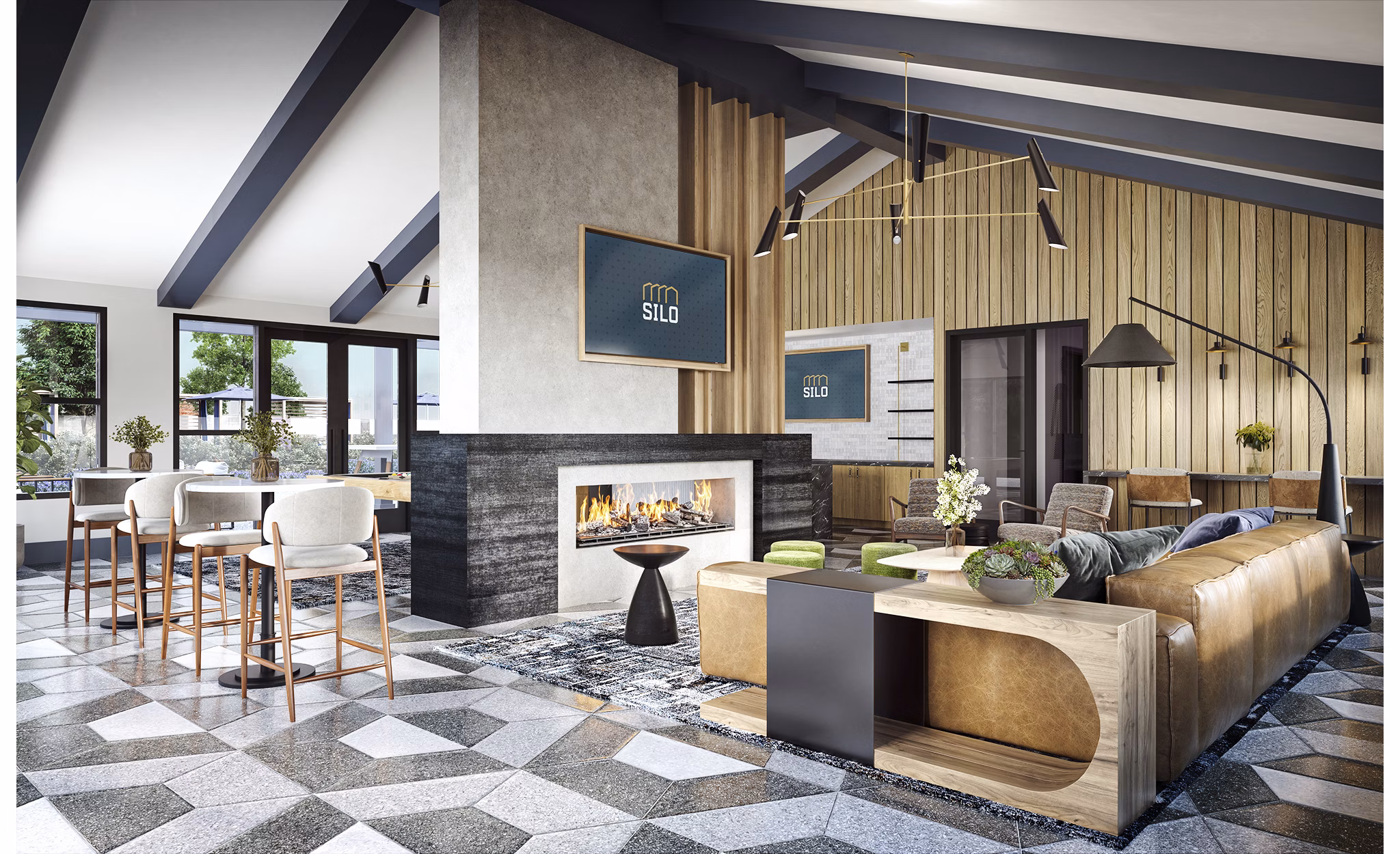 clubhouse at Silo Morrison Ranch Apartments