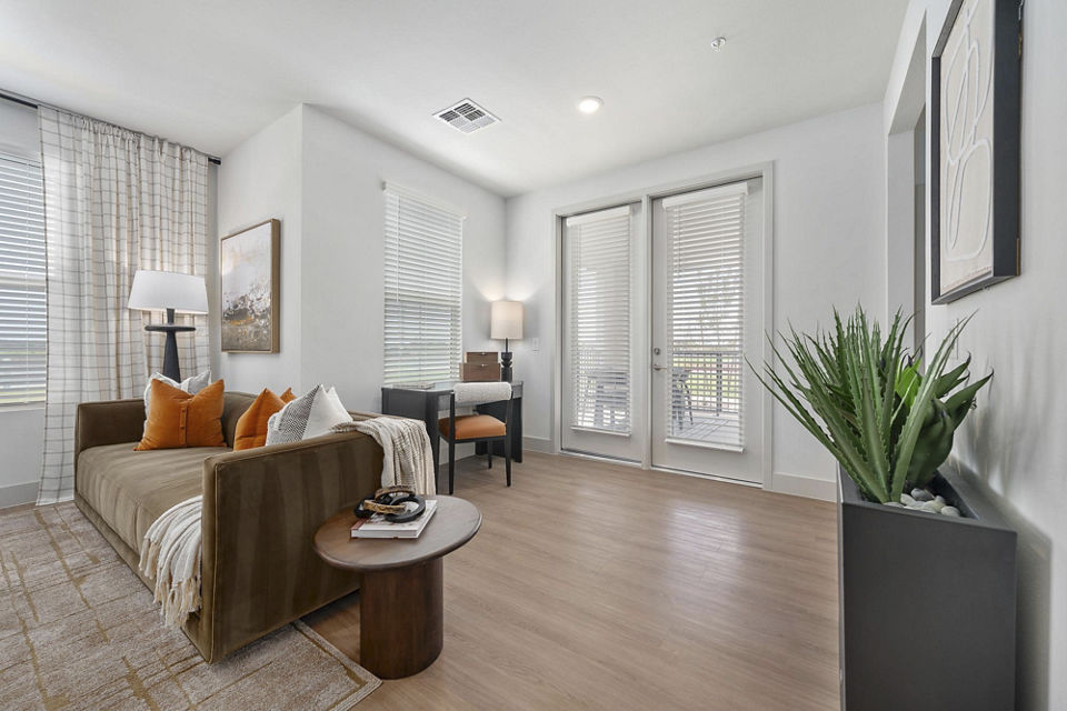 Living Room at Silo Morrison Ranch Apartments