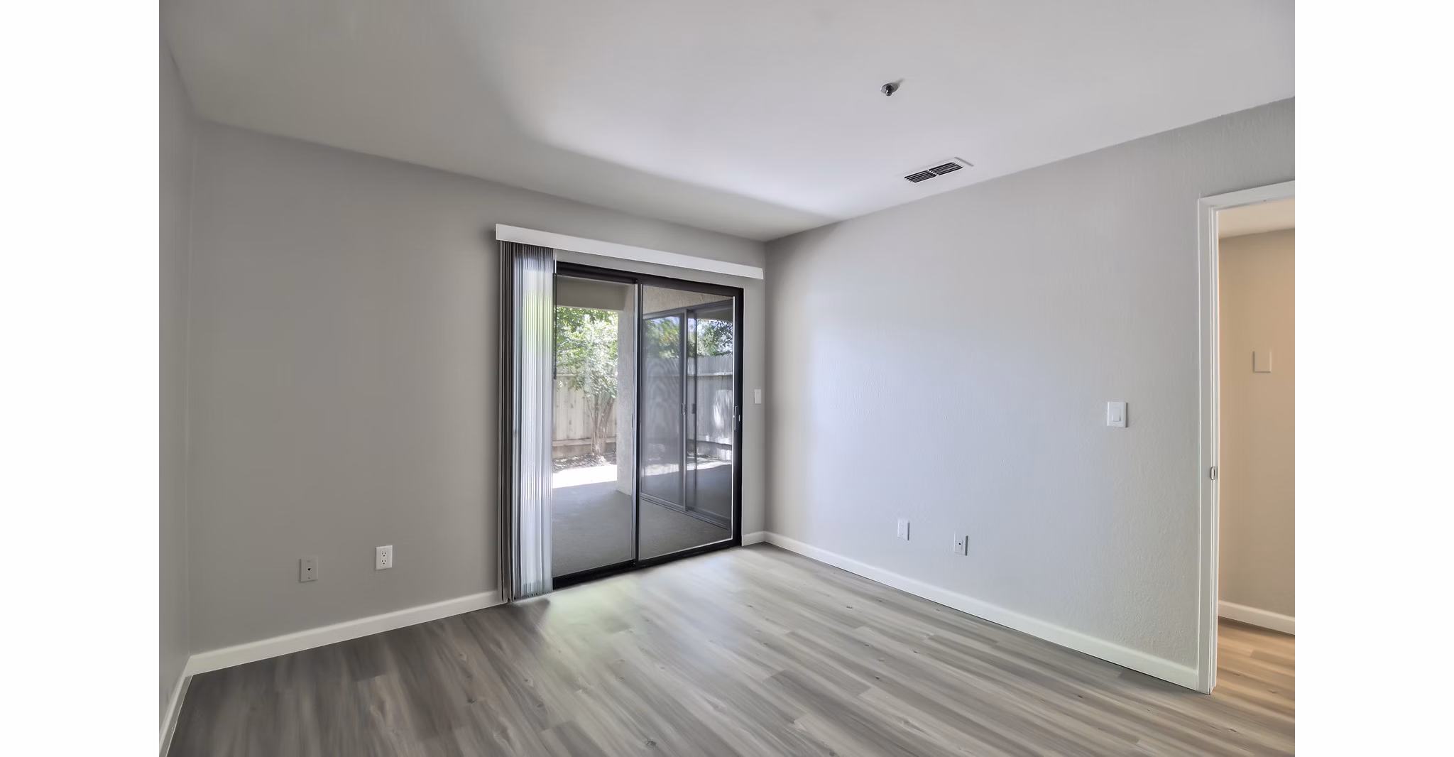 bedroom at Larkspur Apartments
