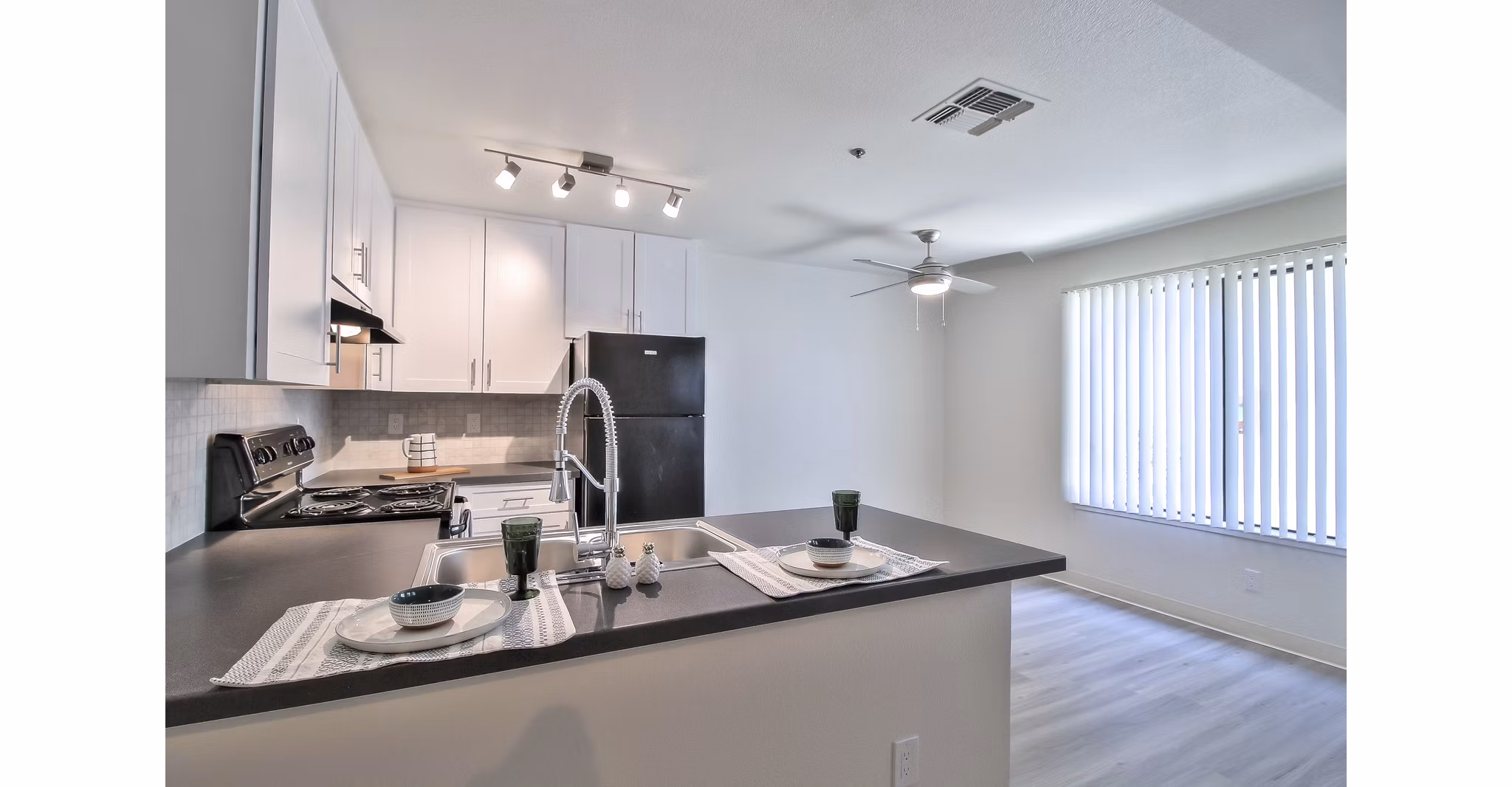 kitchen at Regency Park Apartments