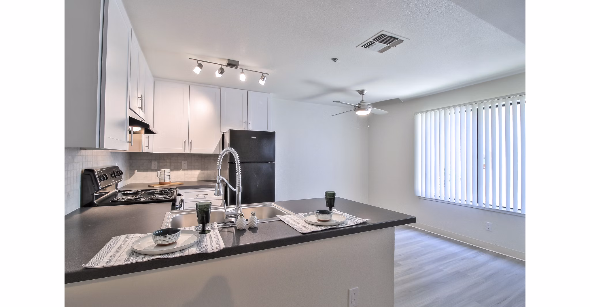 kitchen at Regency Park Apartments