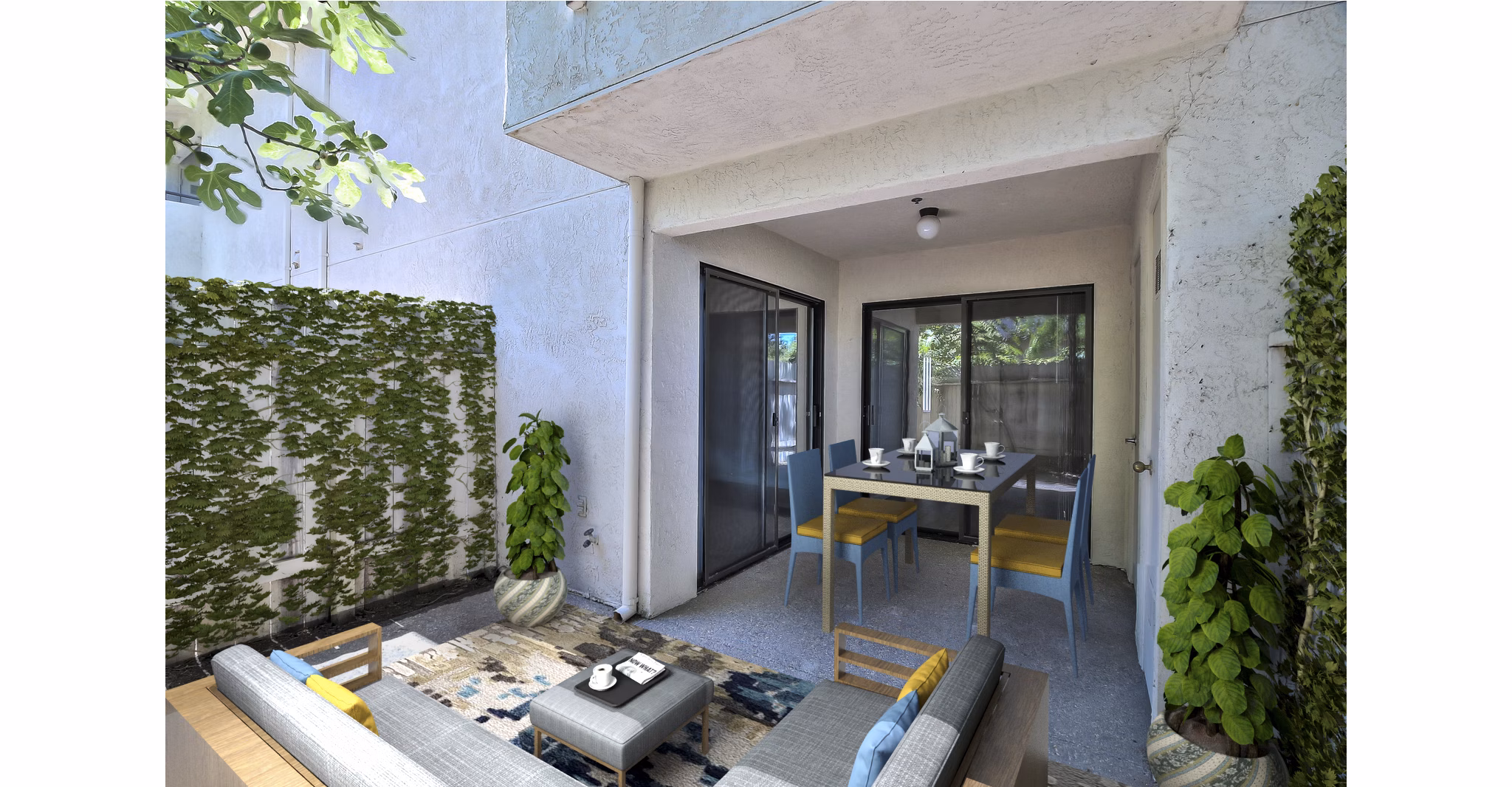 recreational area at Larkspur Apartments