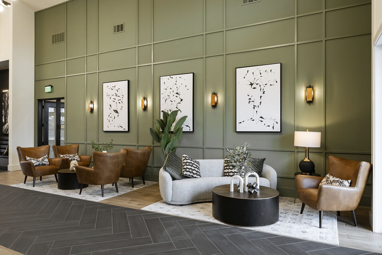 Lobby at The Reserve At Camp Creek (7 of 7)