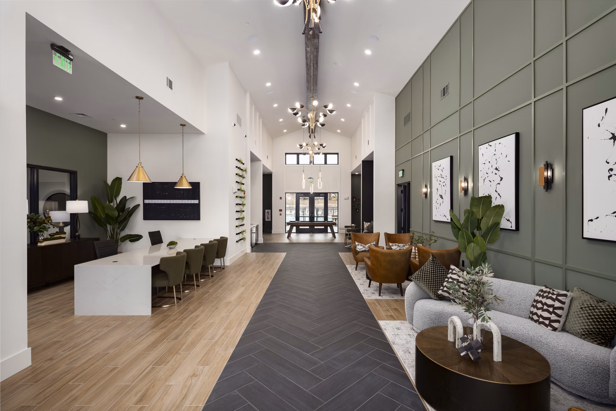 clubhouse at The Reserve at Camp Creek Apartments