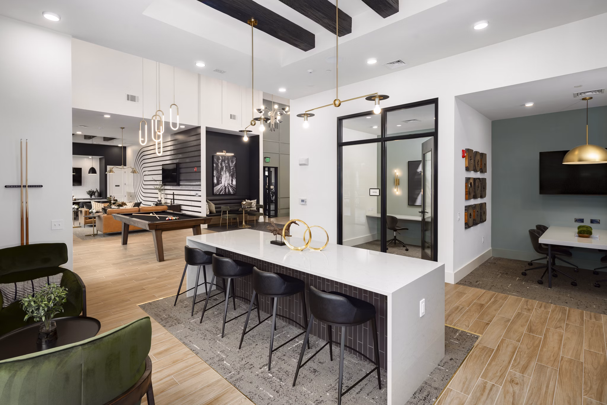 clubhouse at The Reserve at Camp Creek Apartments