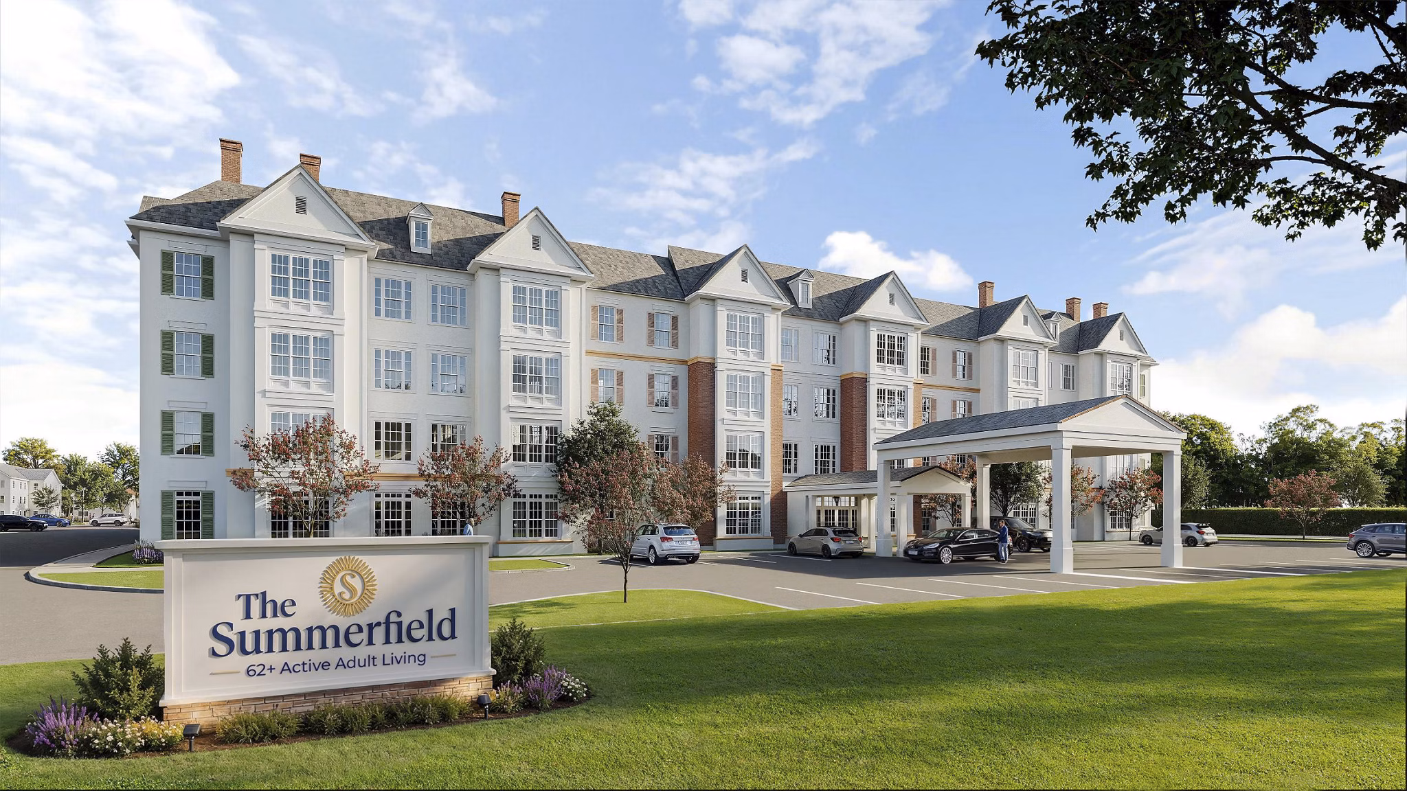 rendering at The Summerfield Apartments