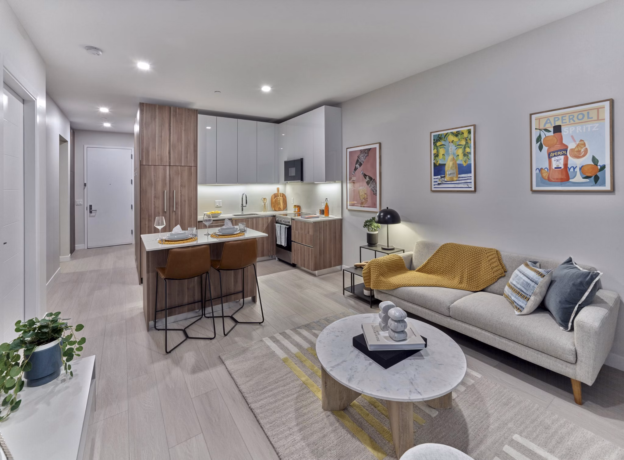 living room at FIAT House Apartments