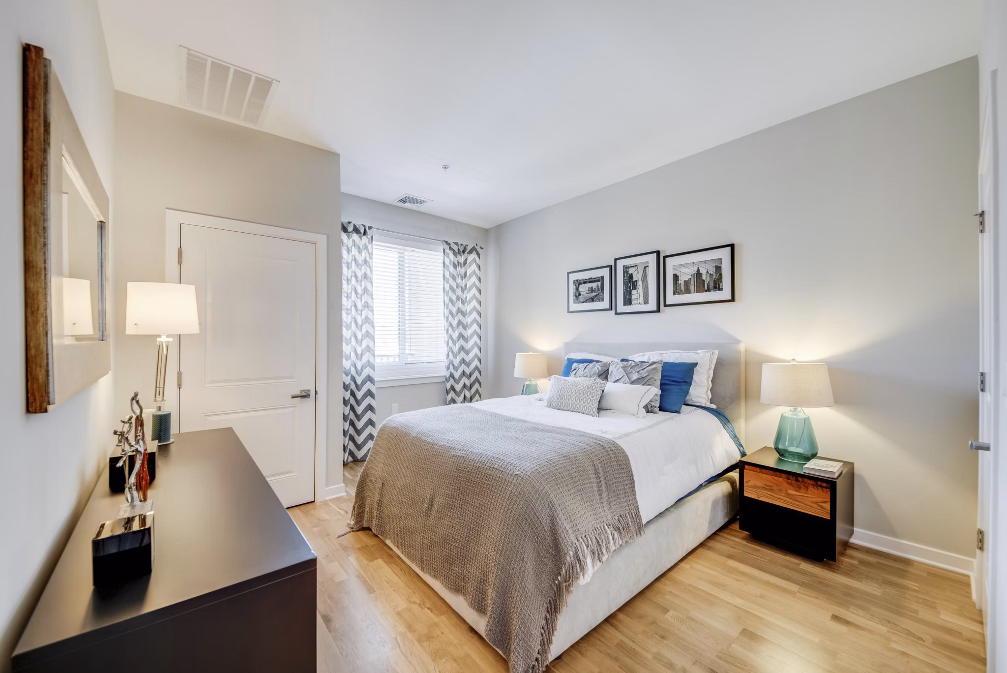 bedroom at Twenty50 Apartments