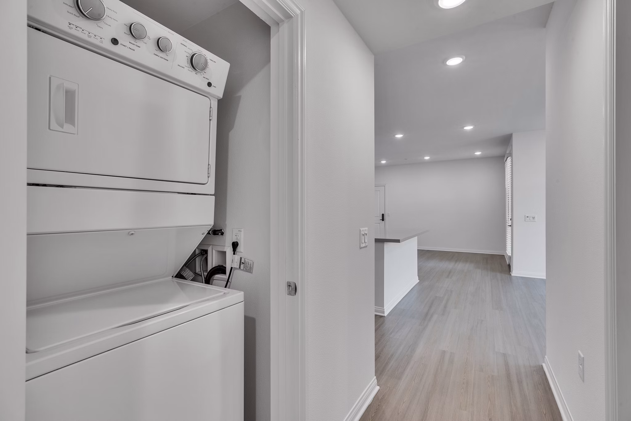Laundry Room at The Hawthorne Apartments