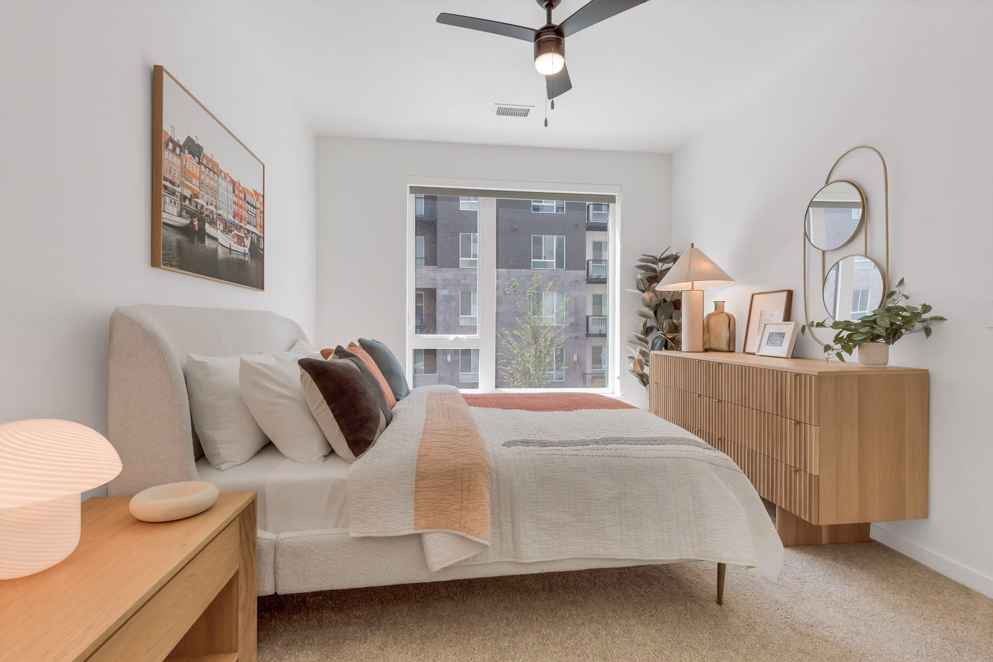 bedroom at The Broadleaf Apartments 