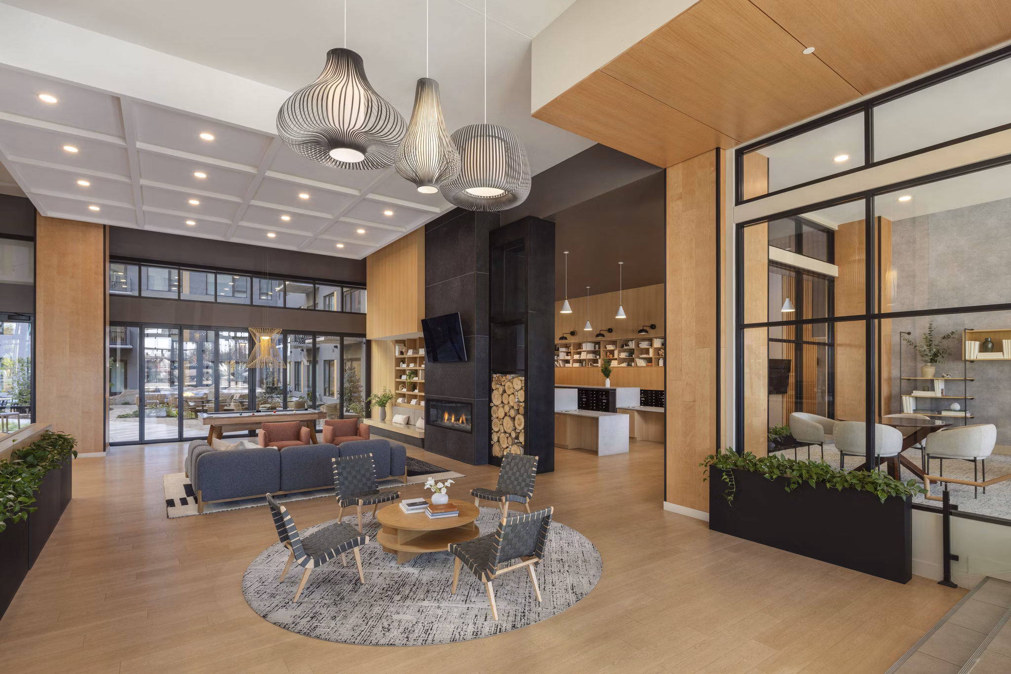 clubhouse at The Broadleaf Apartments 