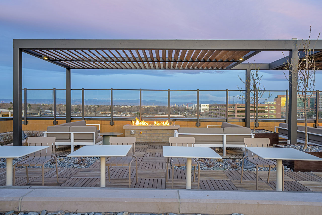 Roof deck at The Broadleaf (3 of 4)
