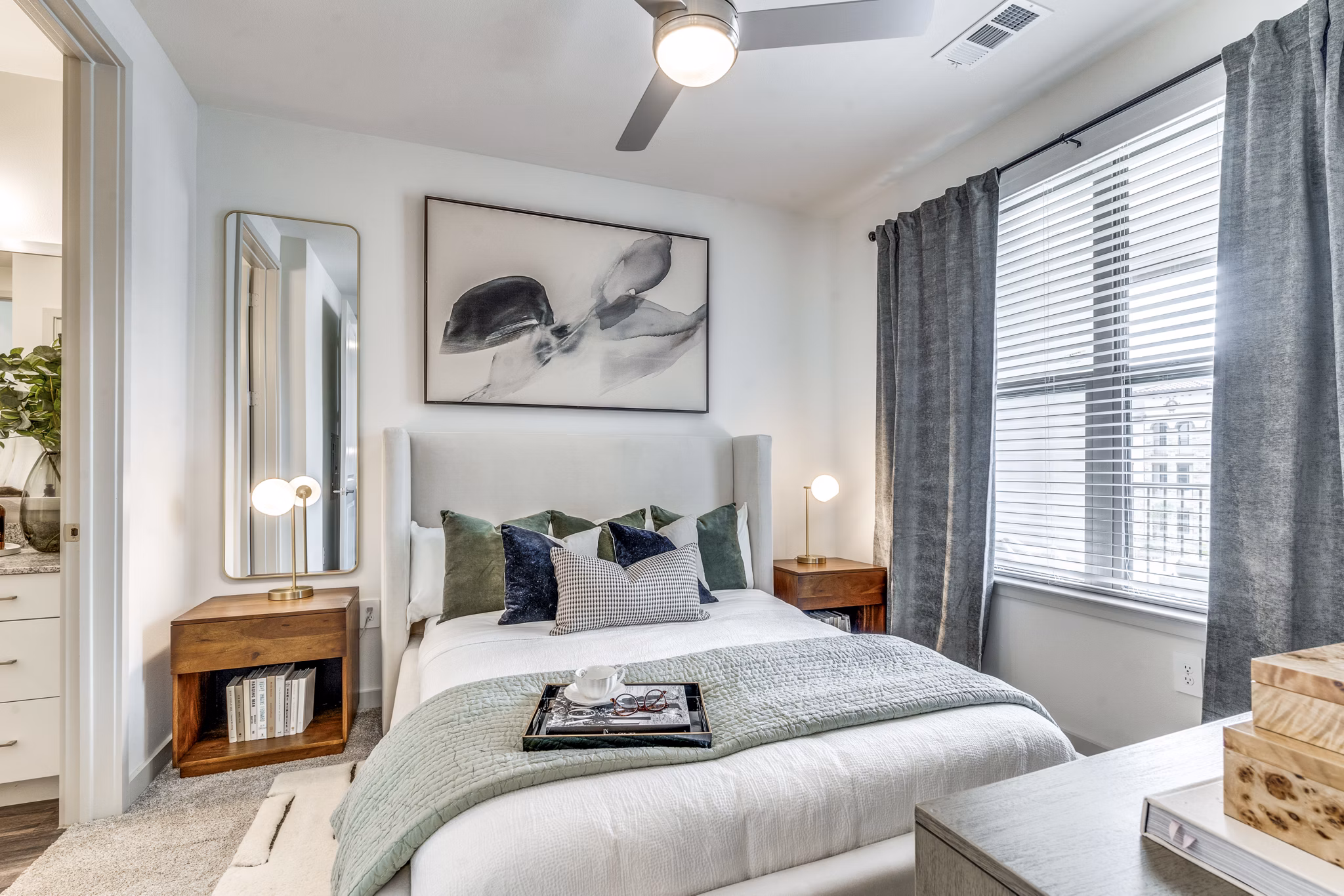 bedroom at Jefferson Cove Apartments