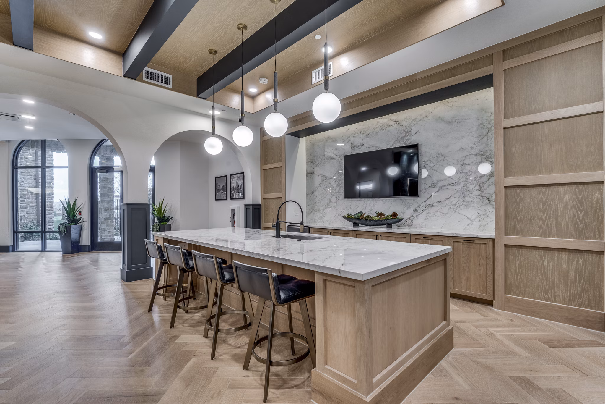 clubhouse at Jefferson Cove Apartments