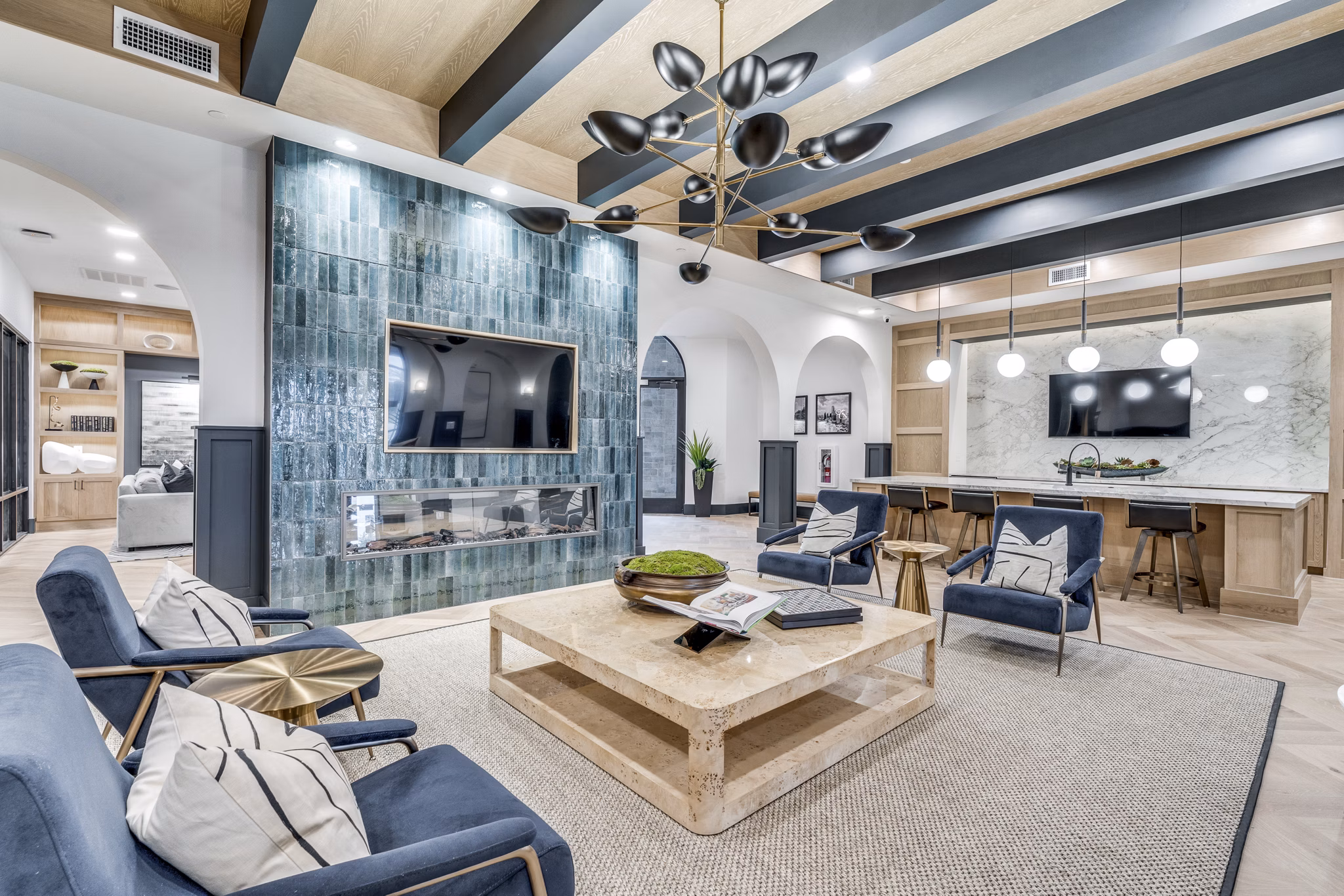 clubhouse at Jefferson Cove Apartments