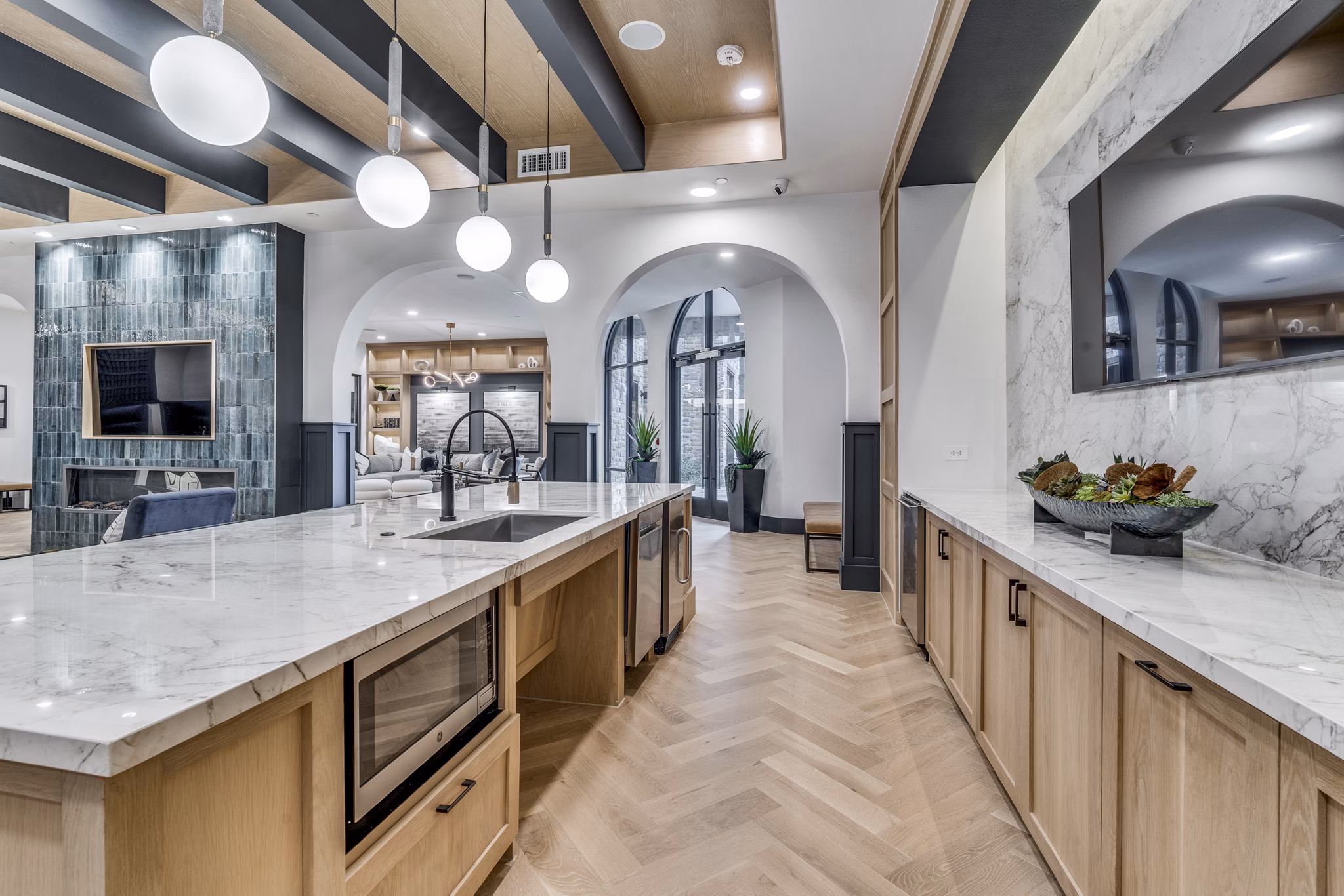 clubhouse at Jefferson Cove Apartments