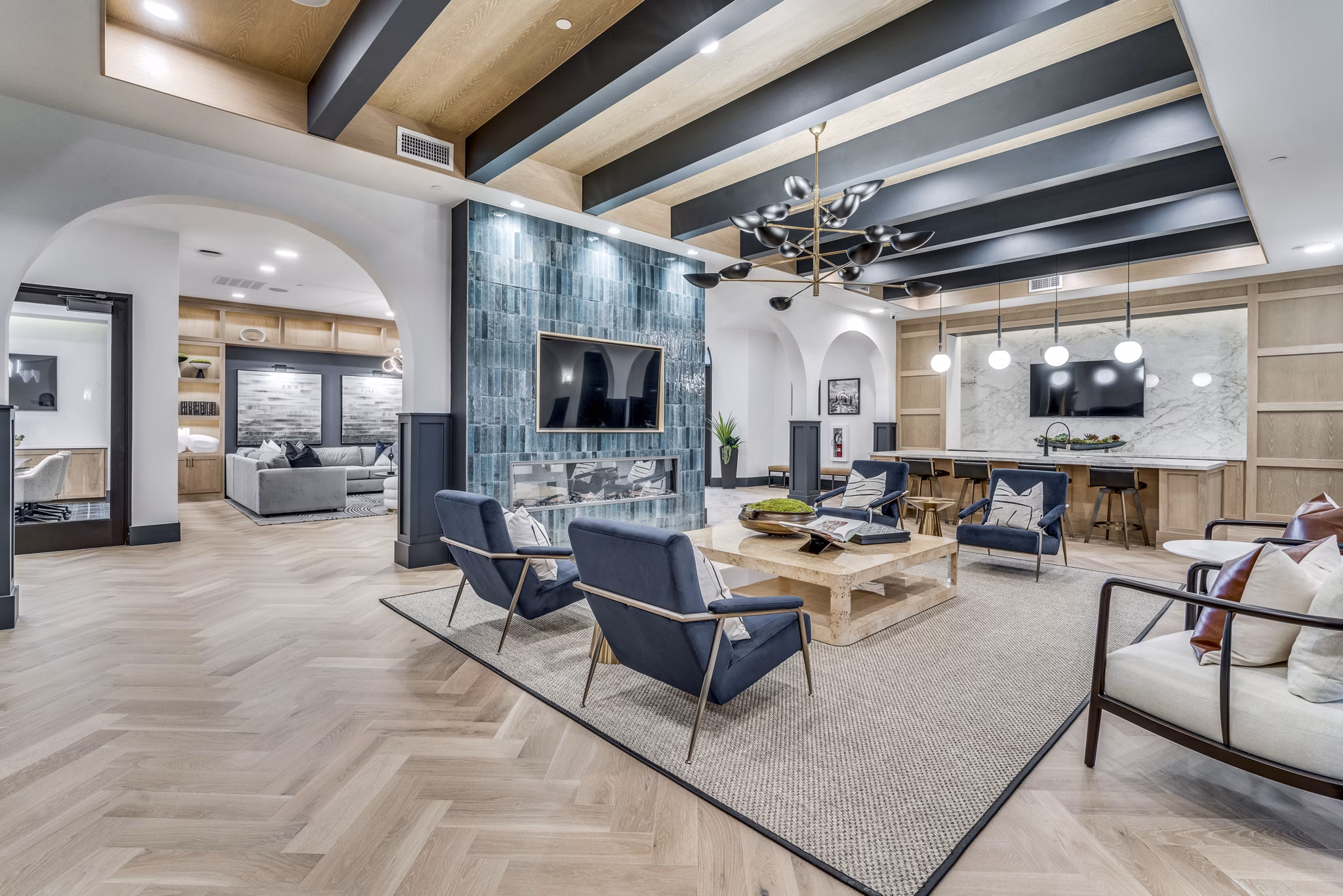 clubhouse at Jefferson Cove Apartments