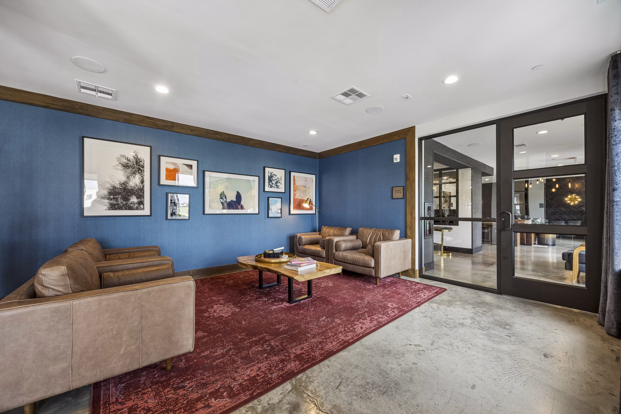 clubhouse at The Maddox Apartments