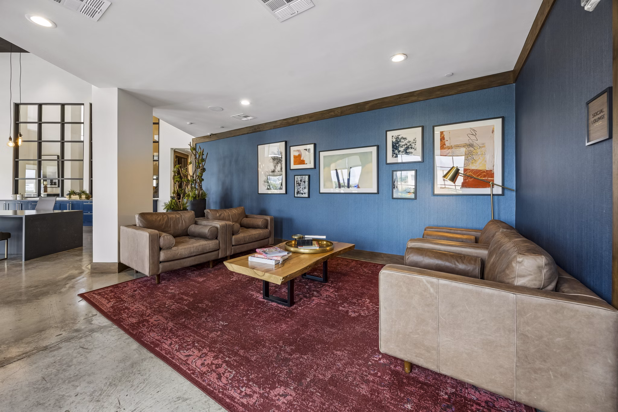 clubhouse at The Maddox Apartments