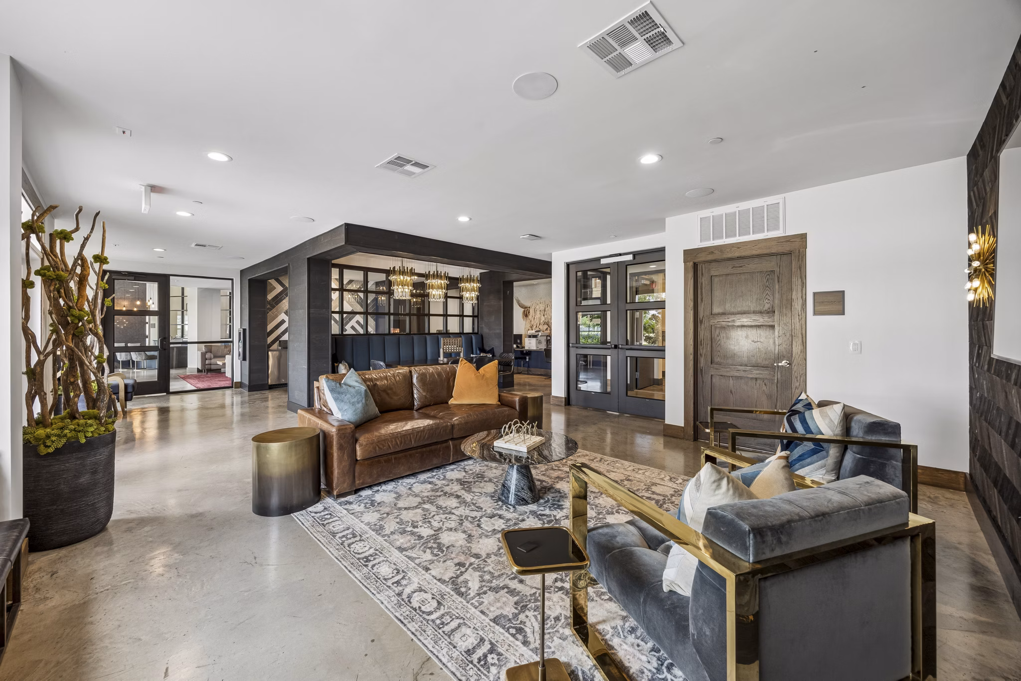 clubhouse at The Maddox Apartments