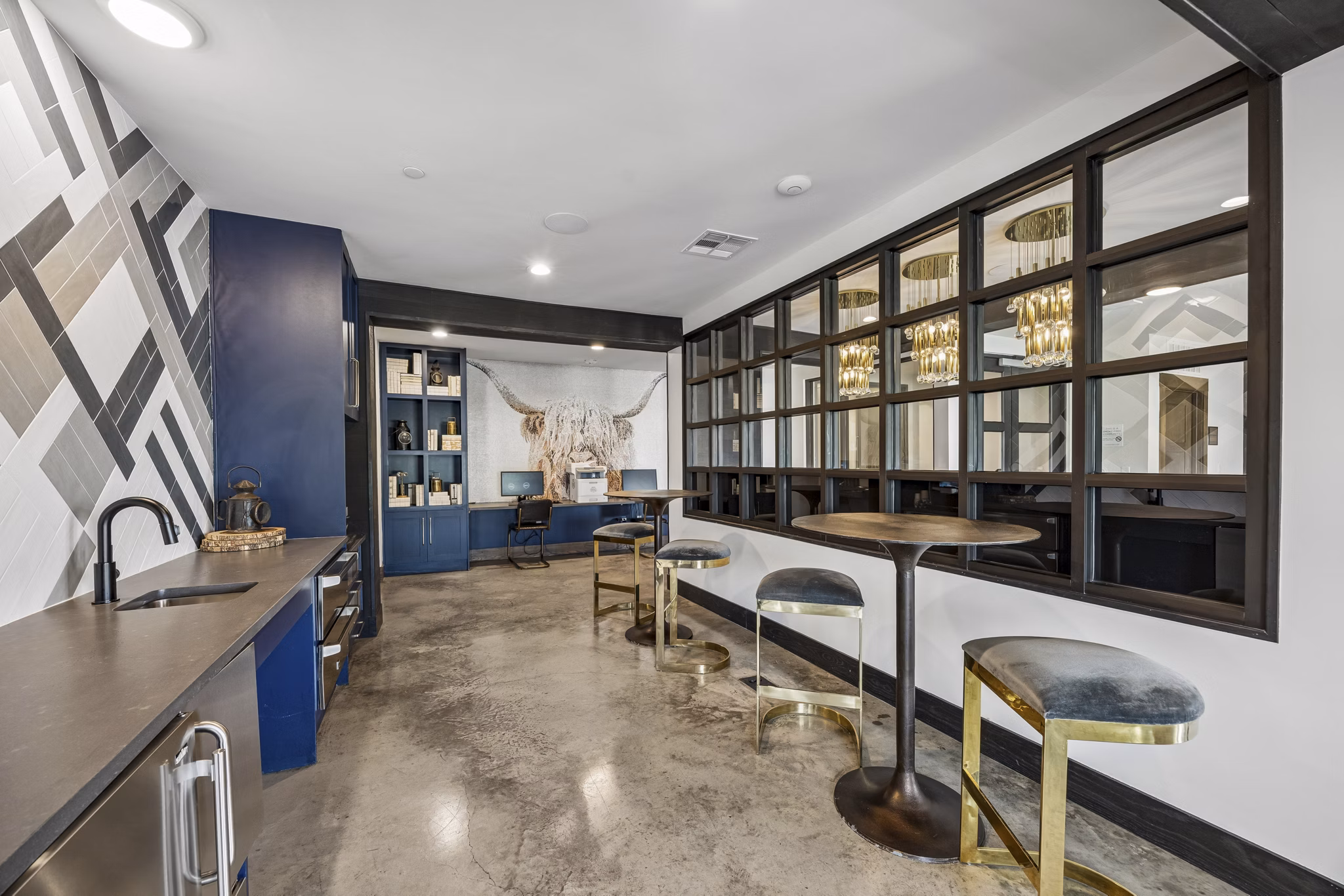 clubhouse at The Maddox Apartments