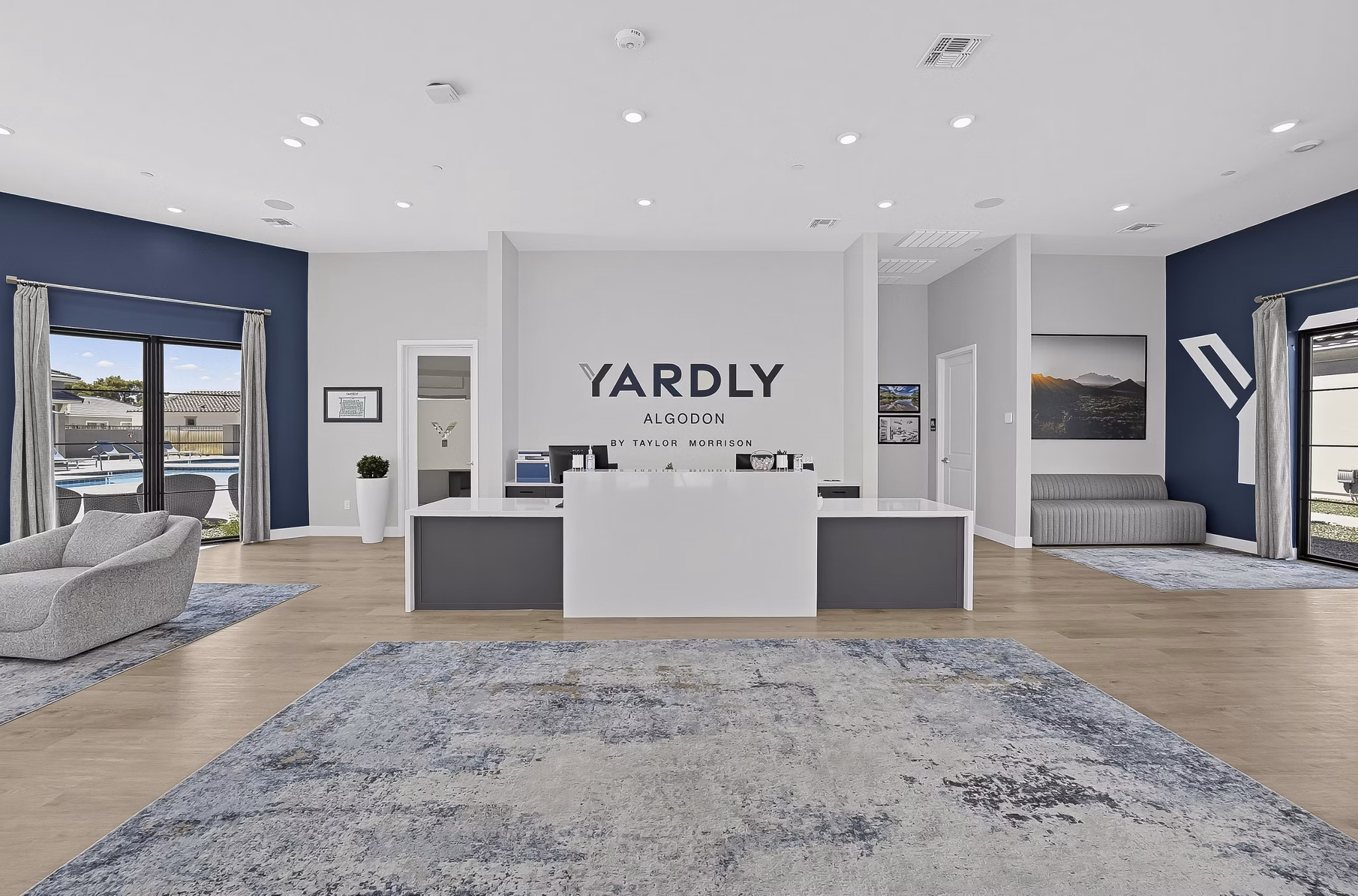 Clubhouse/Lobby at Yardly Algodon Apartments