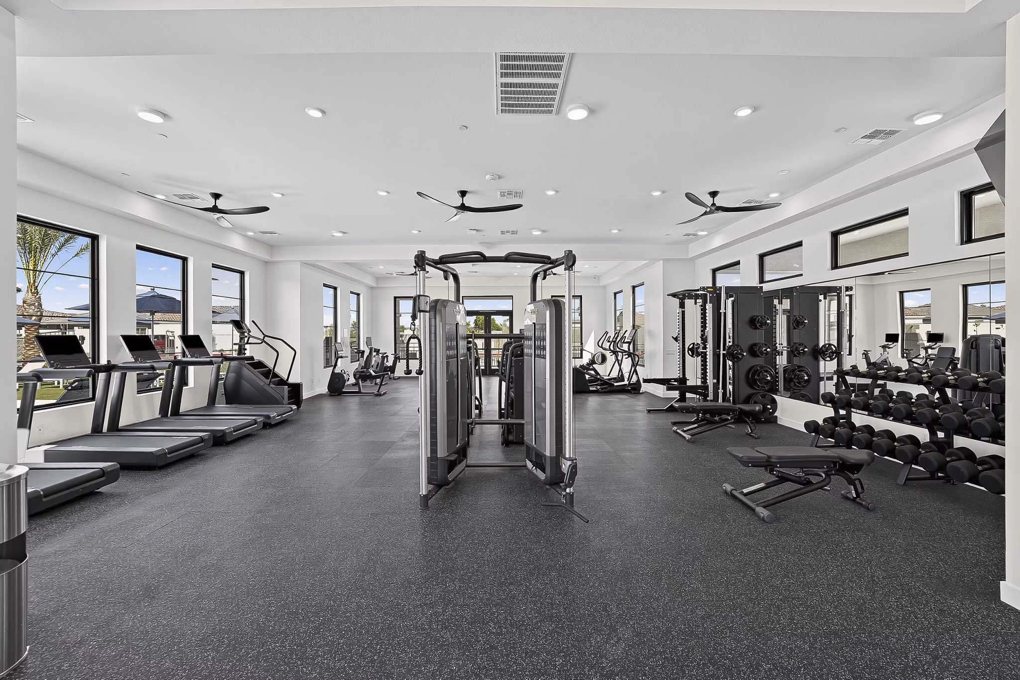 Fitness Center at Yardly Algodon Apartments