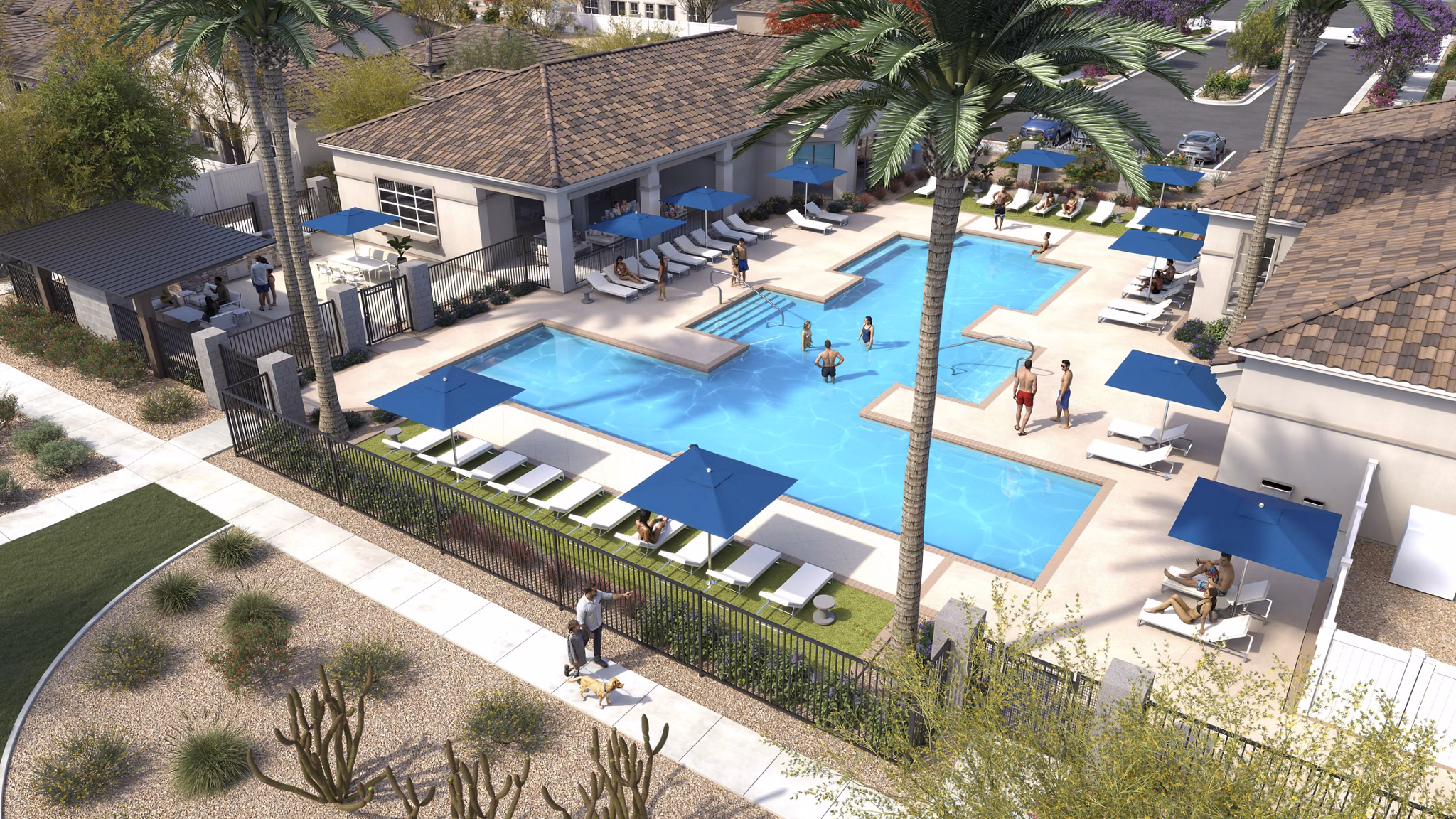 Rendering for Yardly Algodon Apartments
