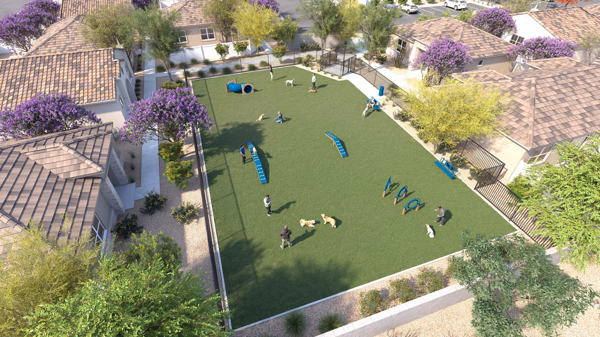 Rendering for Yardly Algodon Apartments