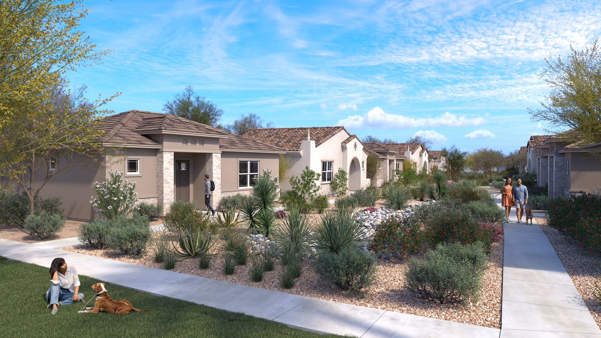 Rendering for Yardly Algodon Apartments