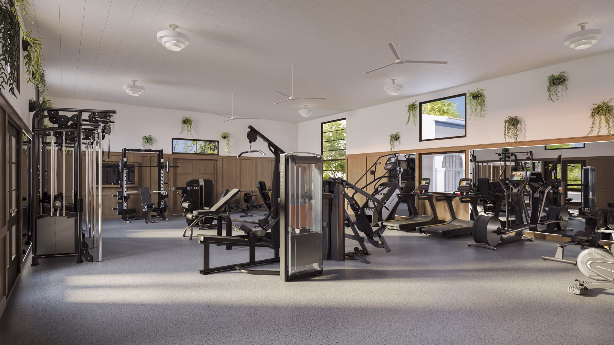 Fitness Center at The Sanctuary at Thousand Oaks Apartments