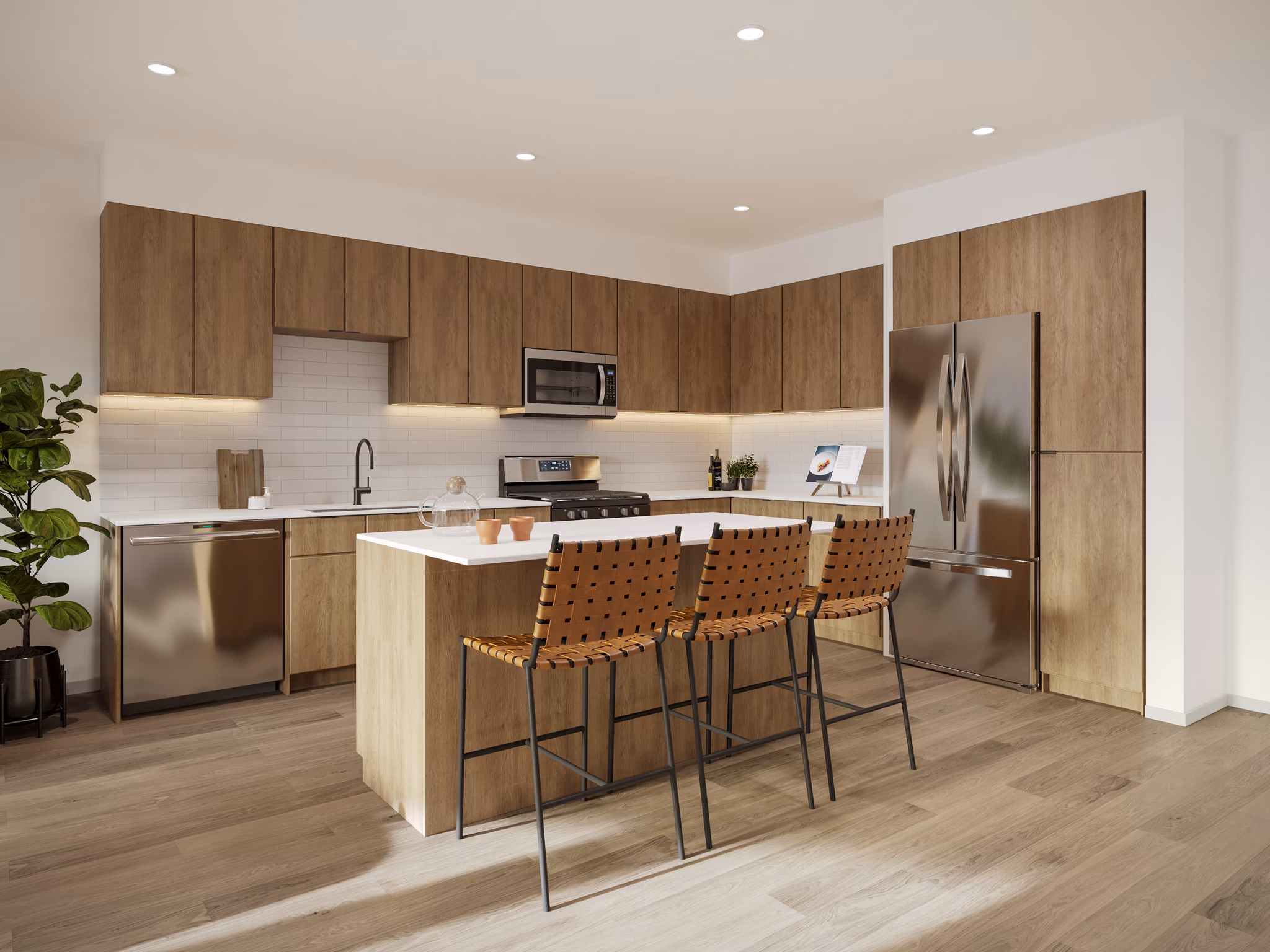 Kitchen at The Sanctuary at Thousand Oaks Apartments