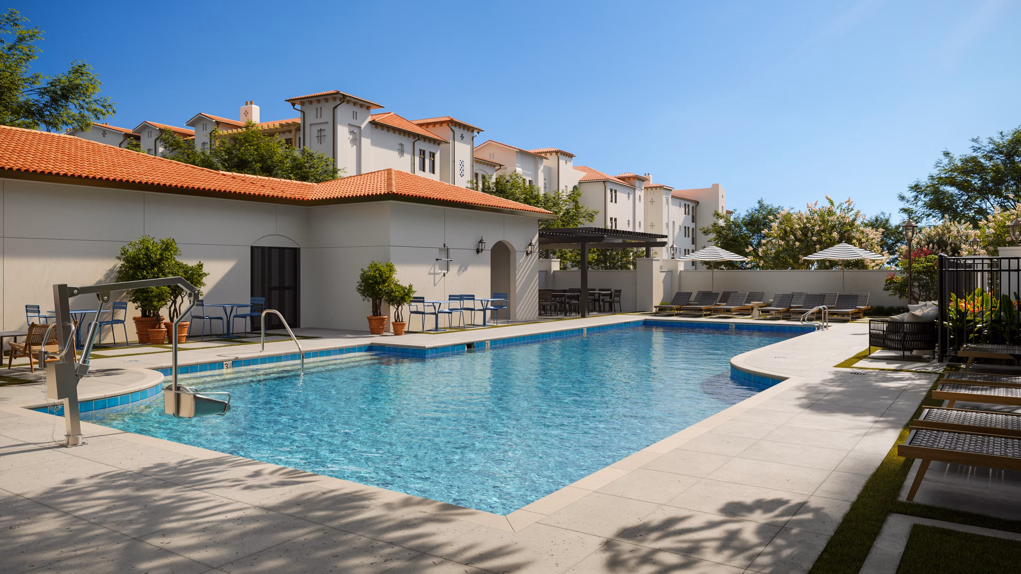 Pool at The Sanctuary at Thousand Oaks Apartments