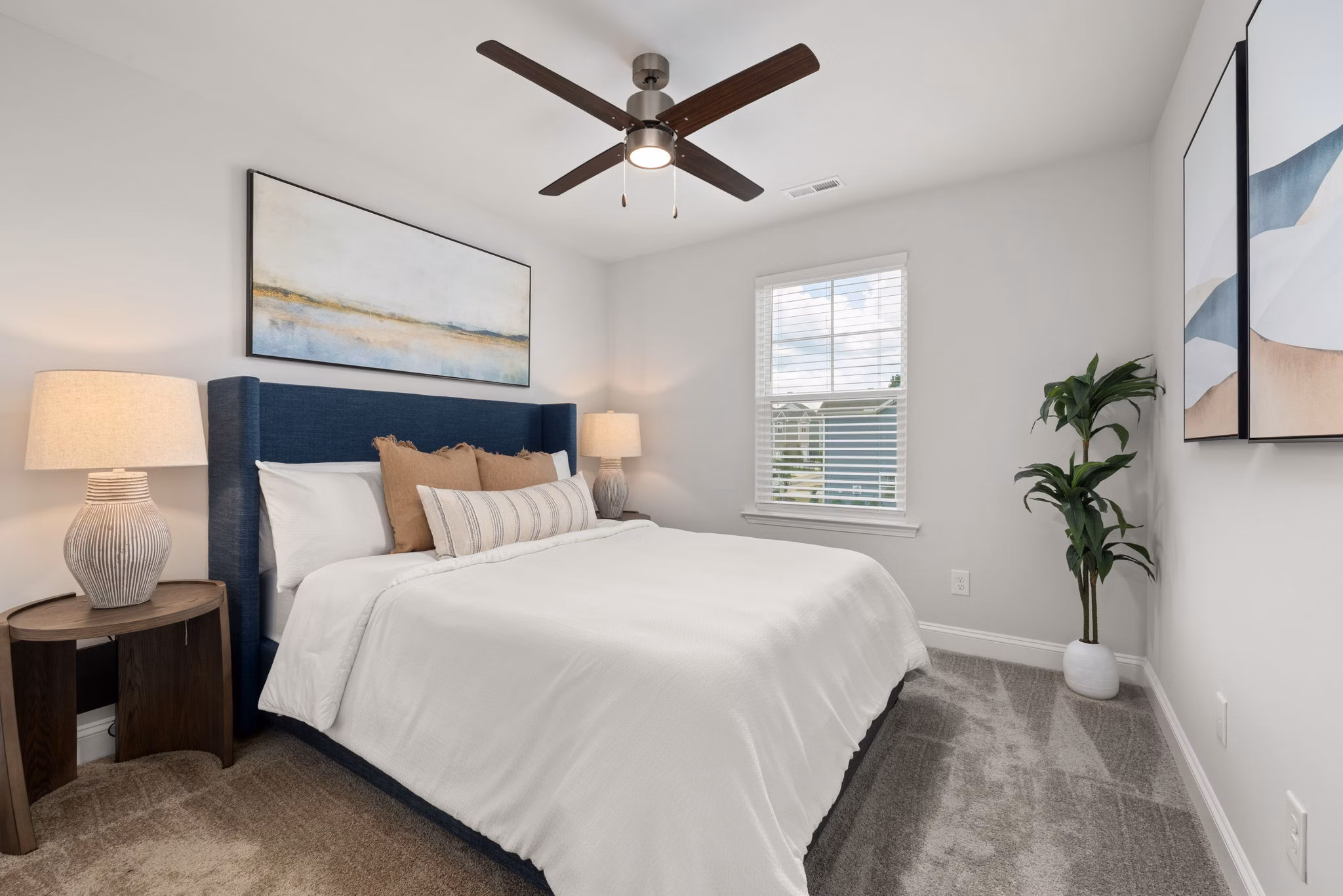 bedroom at Mailman Post Apartments 