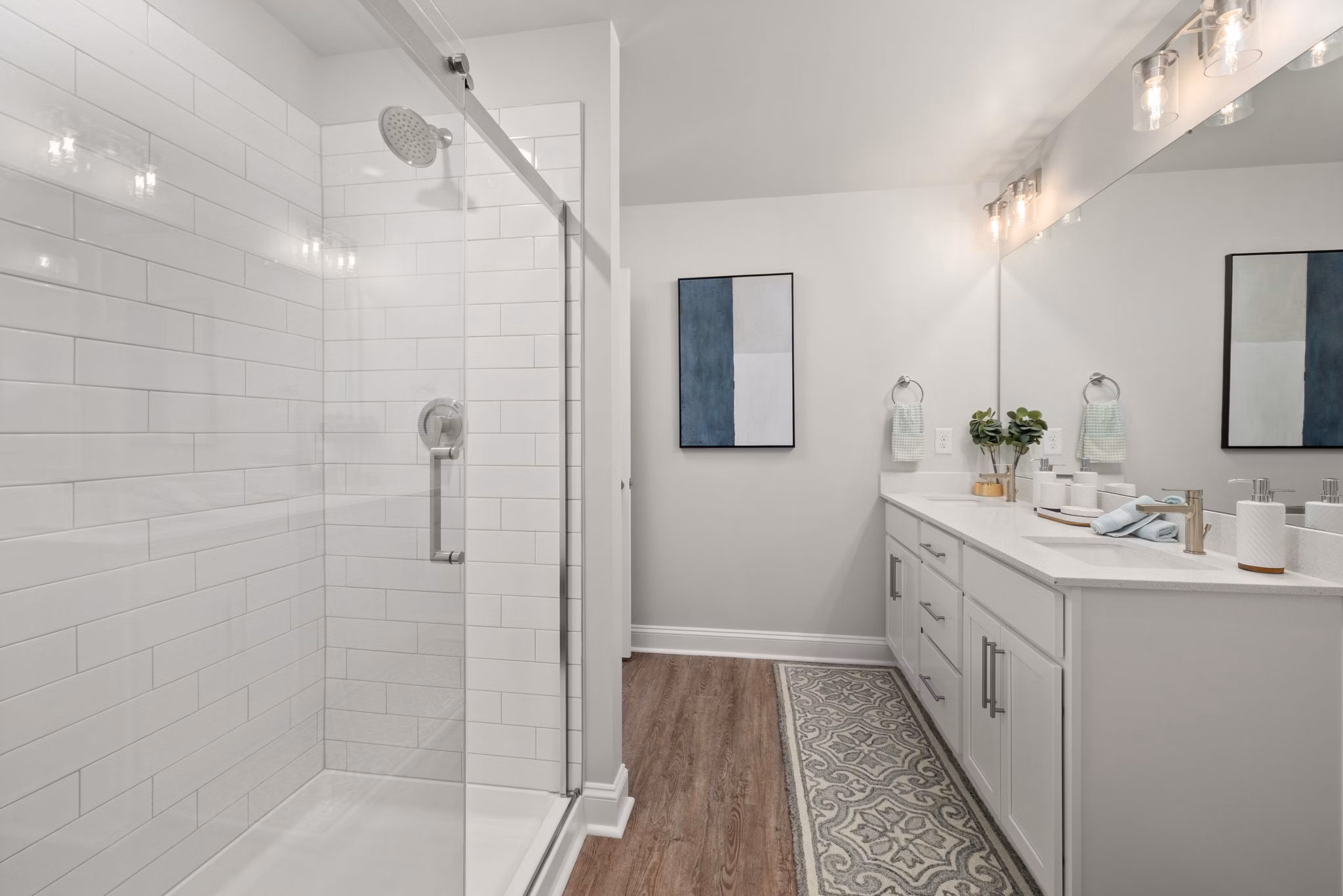 bathroom at Mailman Post Apartments 
