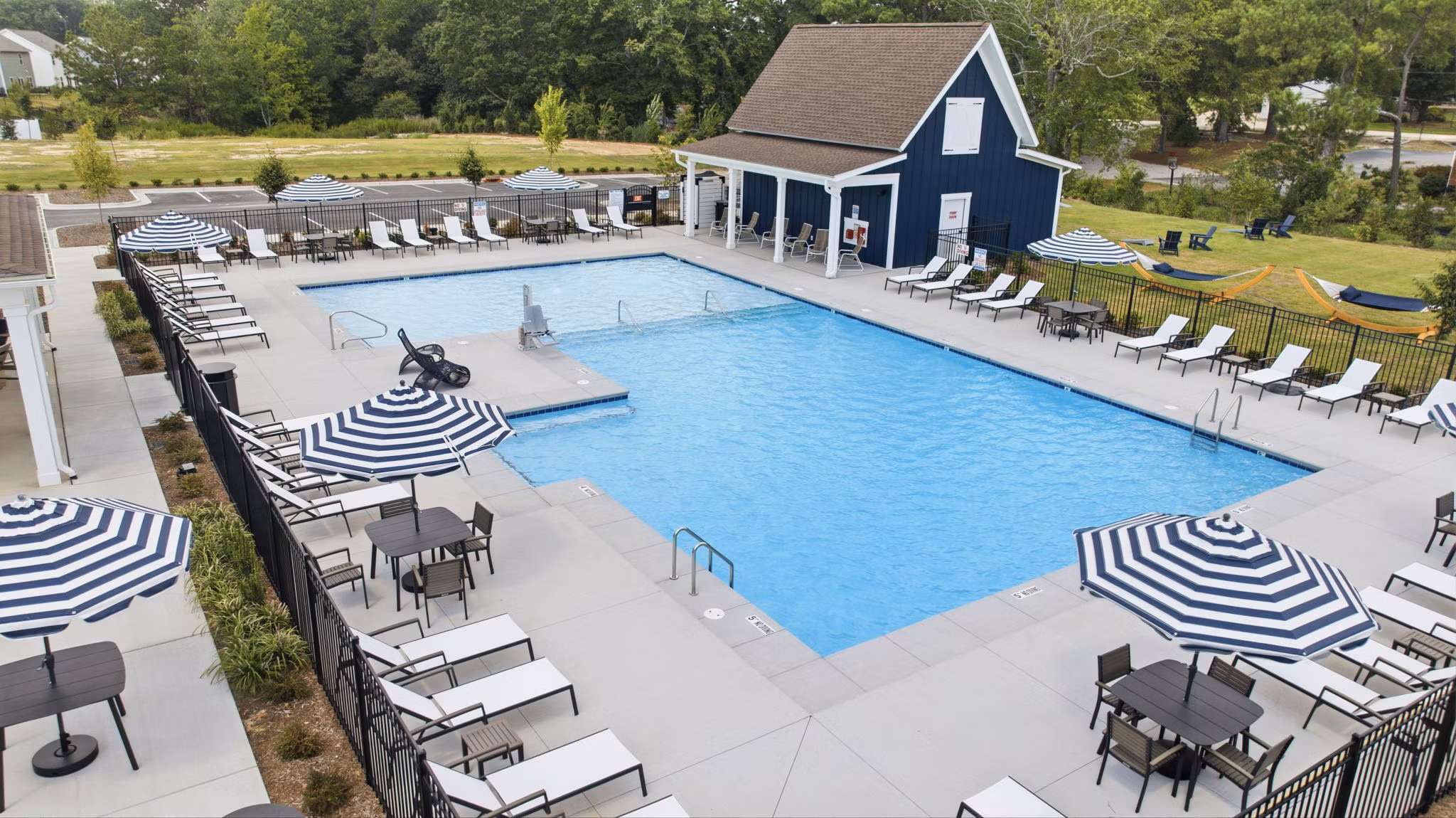 pool at Mailman Post Apartments 