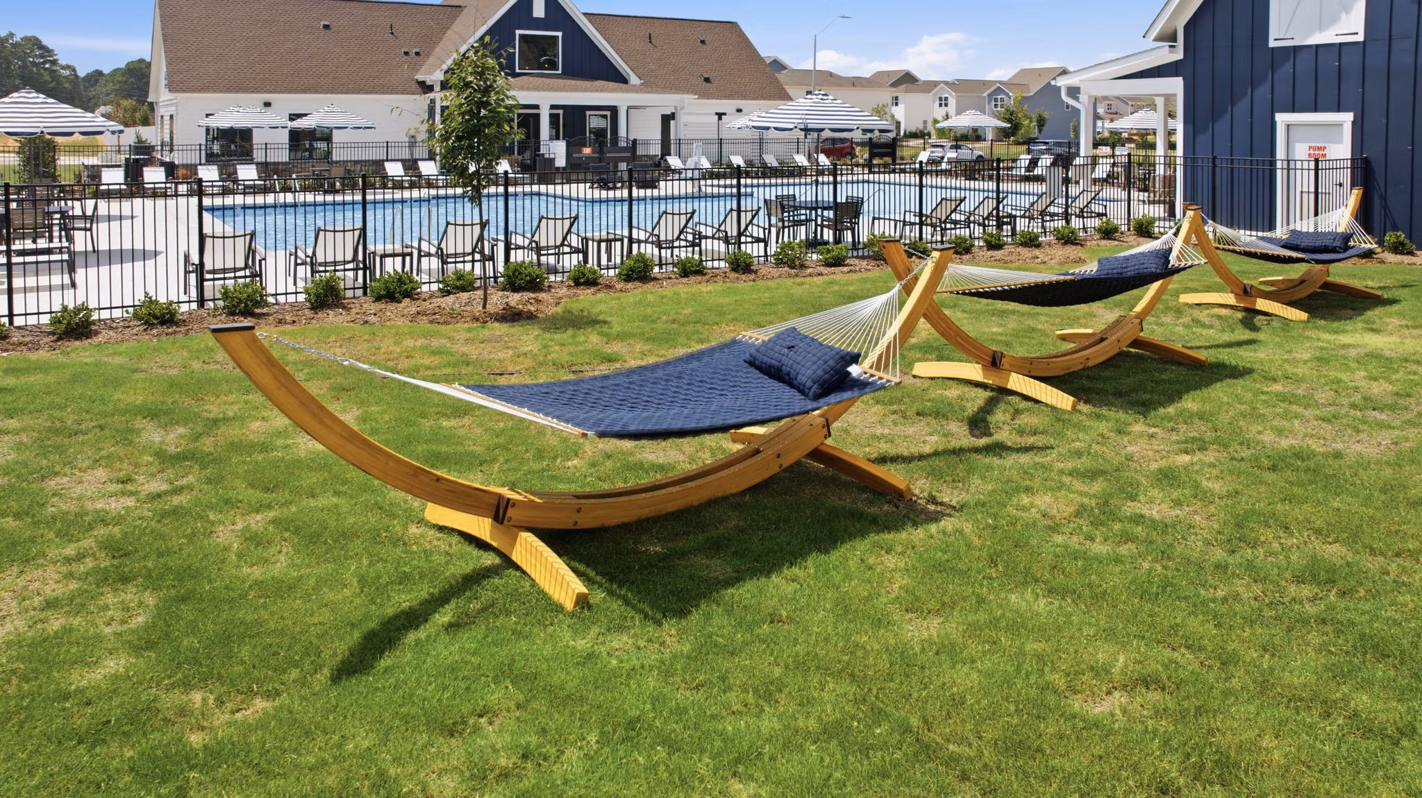 recreational area at Mailman Post Apartments 