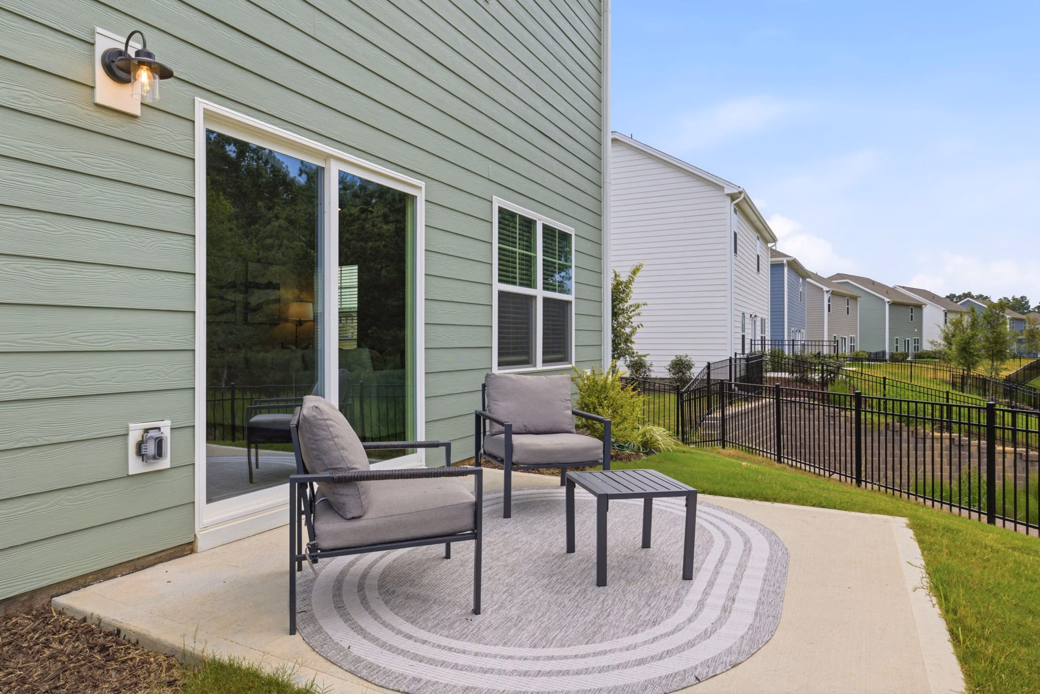 recreational area at Mailman Post Apartments 