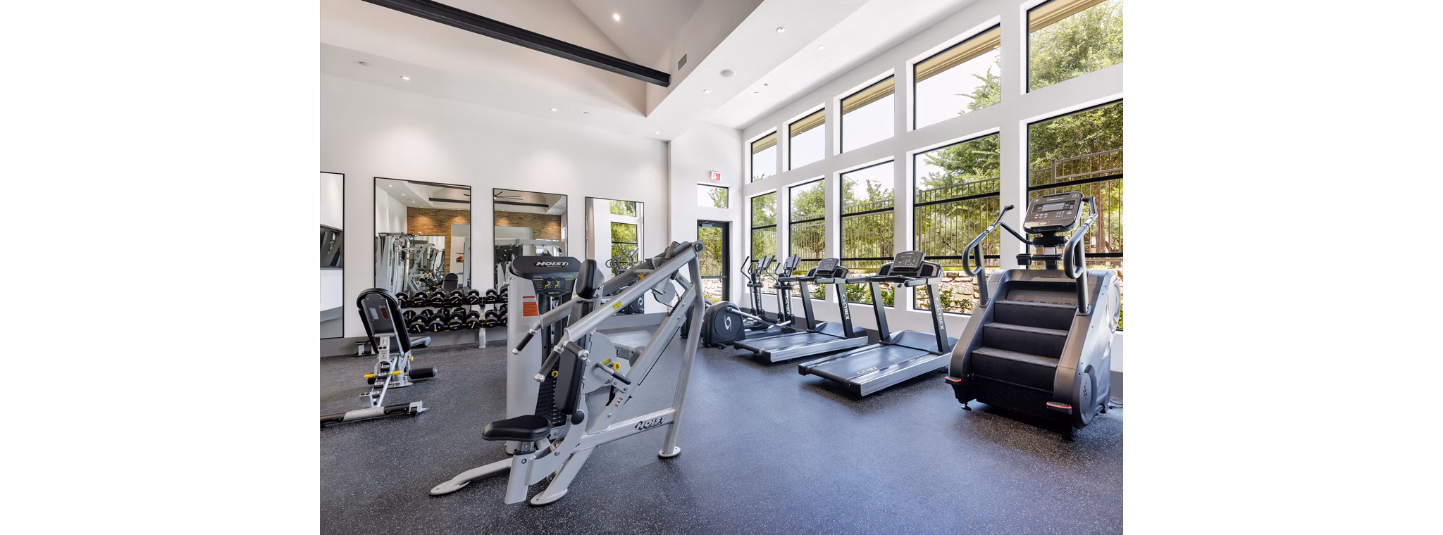 Fitness Center at View at Estancia Apartments