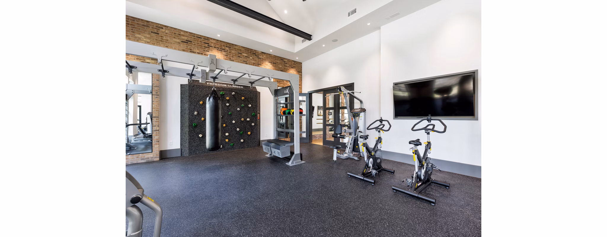 Fitness Center at View at Estancia Apartments
